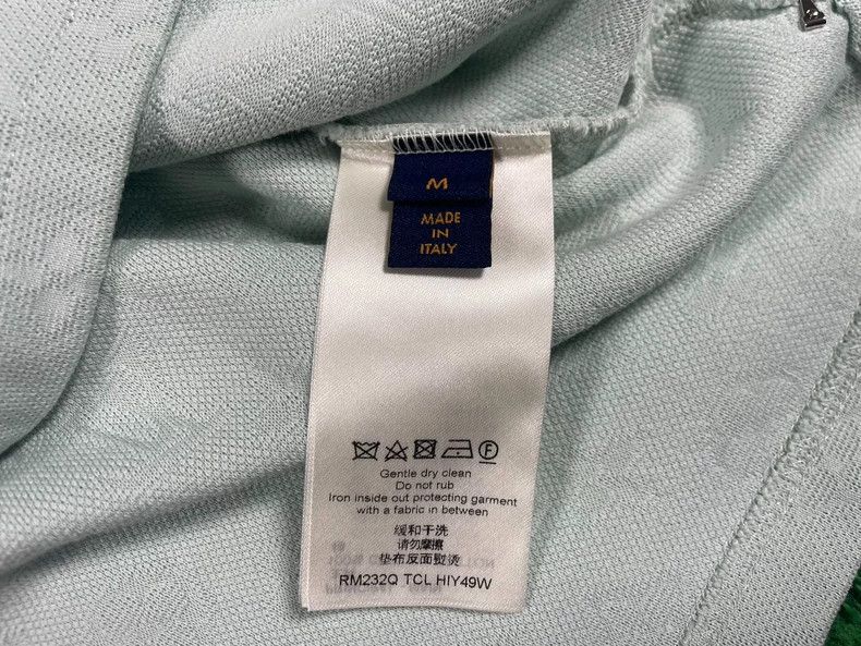 Louis Vuitton Louis Vuitton Green Monogram Short Sleeve Size US M / EU 48-50 / 2 - 6 Thumbnail