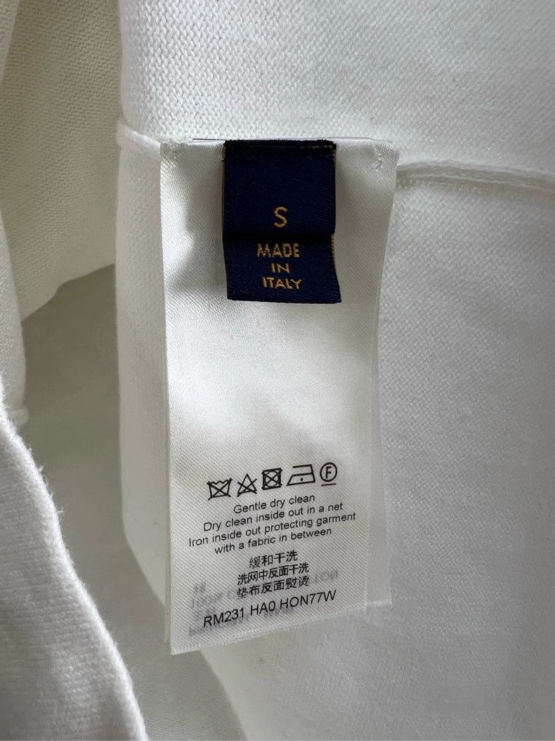 Louis Vuitton LOUIS VUITTON Flame Knit Short Sleeve Size US S / EU 44-46 / 1 - 6 Thumbnail