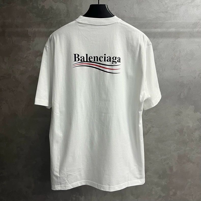 Balenciaga Balenciaga White Coke Print Short Sleeve Tee Size US XS / EU 42 / 0 - 2 Thumbnail