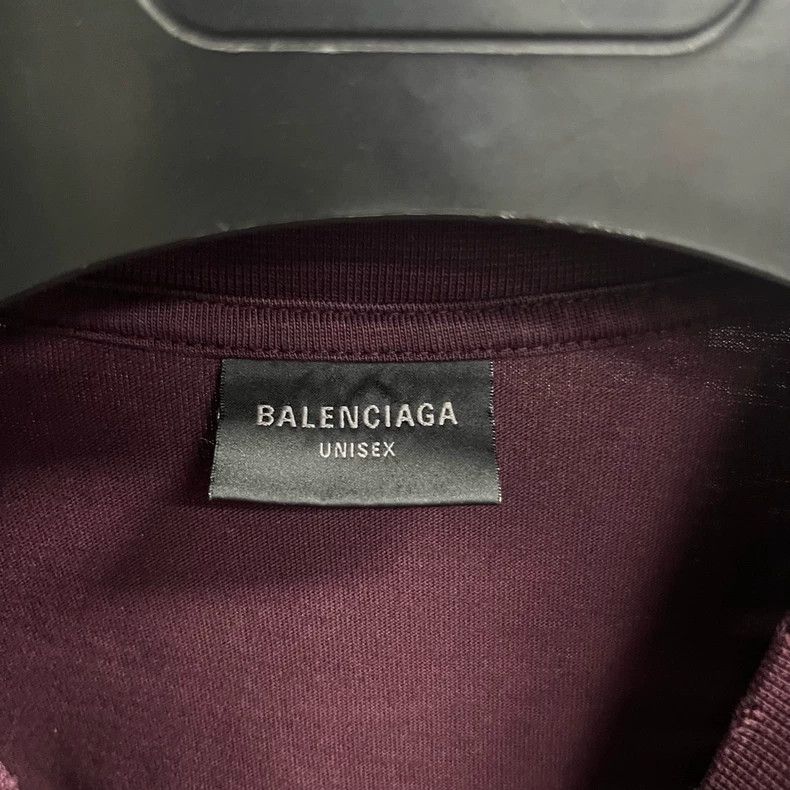 Balenciaga Balenciaga Red Tape Logo Short Sleeve T-shirt Size US XL / EU 56 / 4 - 3 Thumbnail