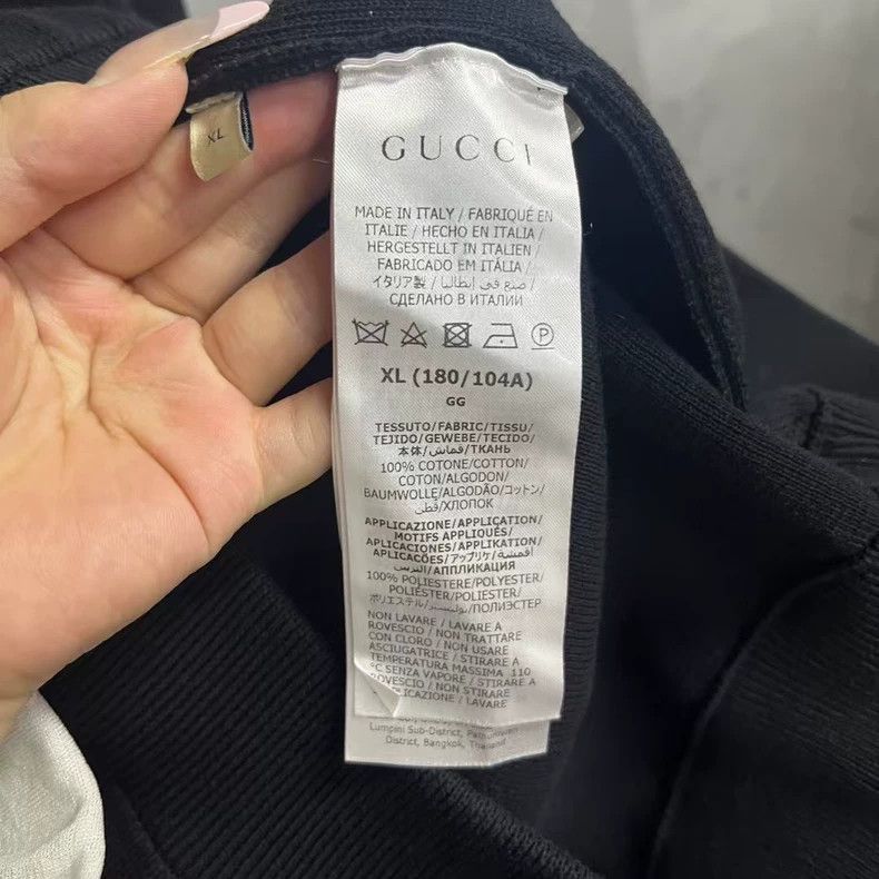 Gucci Gucci Black Red Stripe Bomber Jacket Size US XL / EU 56 / 4 - 5 Thumbnail