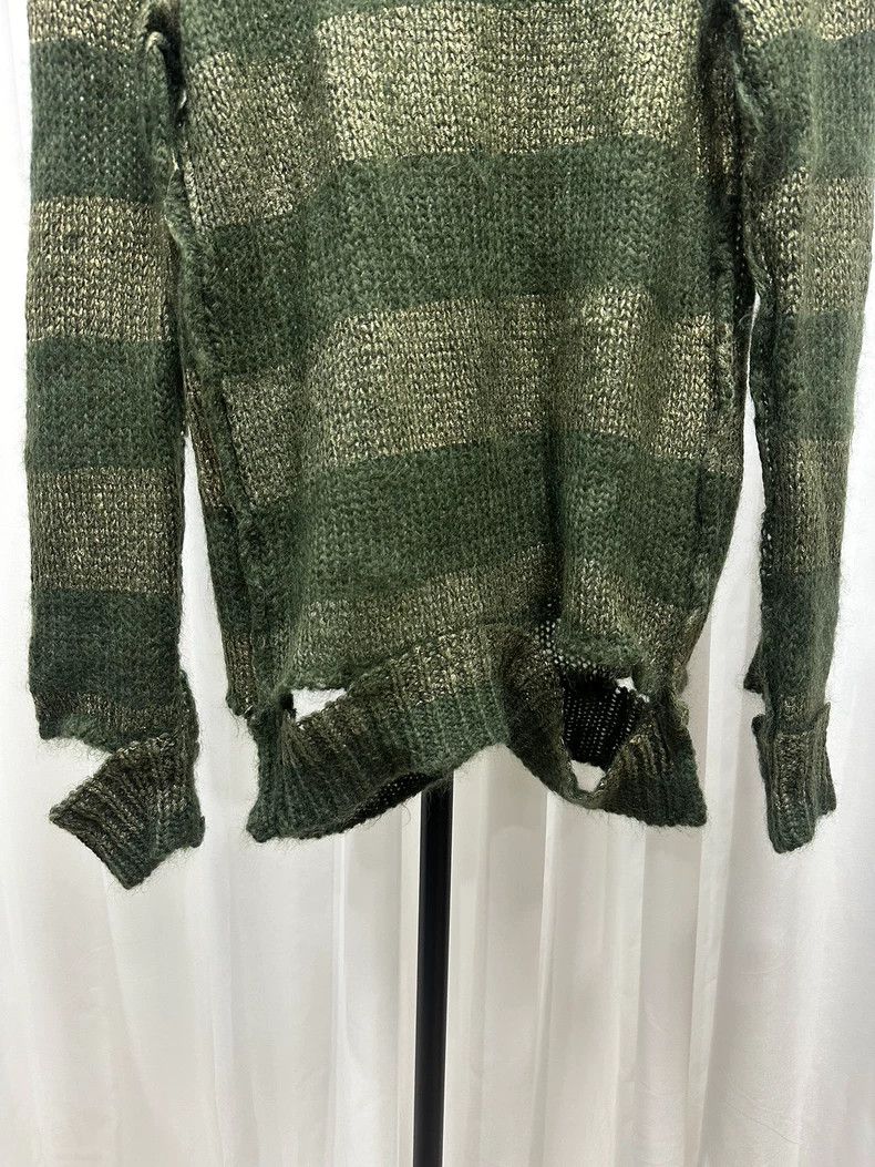Junya Watanabe Junya Watanabe Distressed Safety Pin Sweater Size US M / EU 48-50 / 2 - 4 Thumbnail