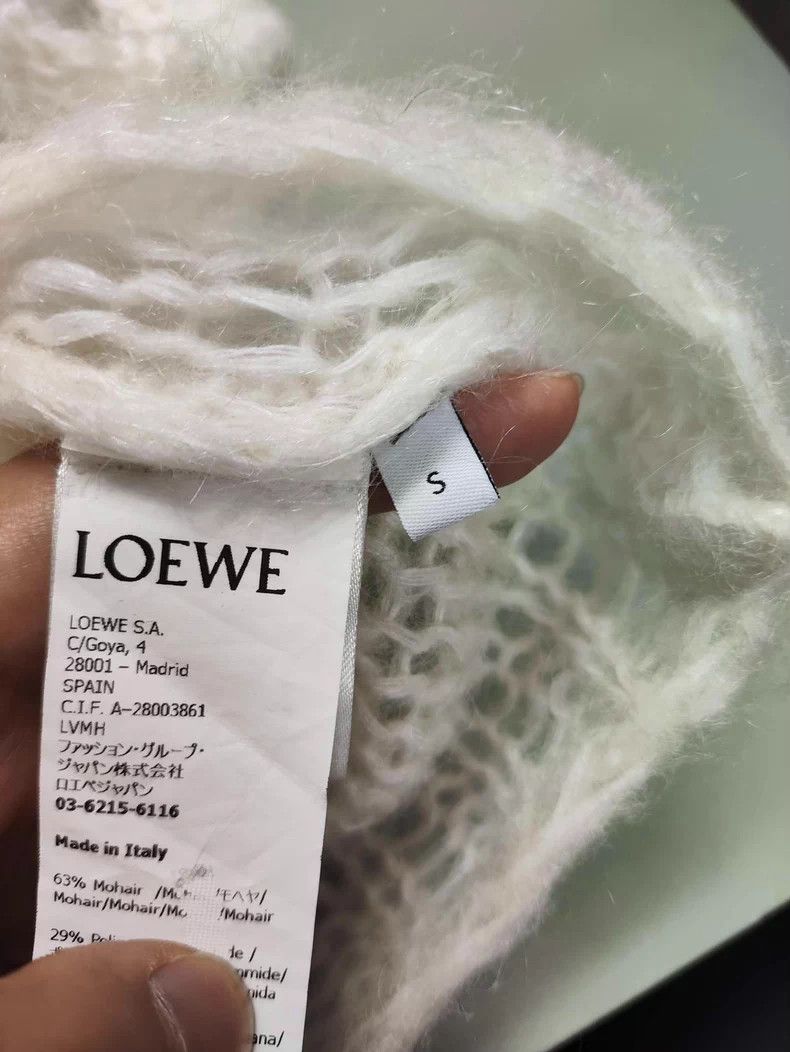 Loewe Loewe White Logo Knit Vest S Size US S / EU 44-46 / 1 - 4 Thumbnail