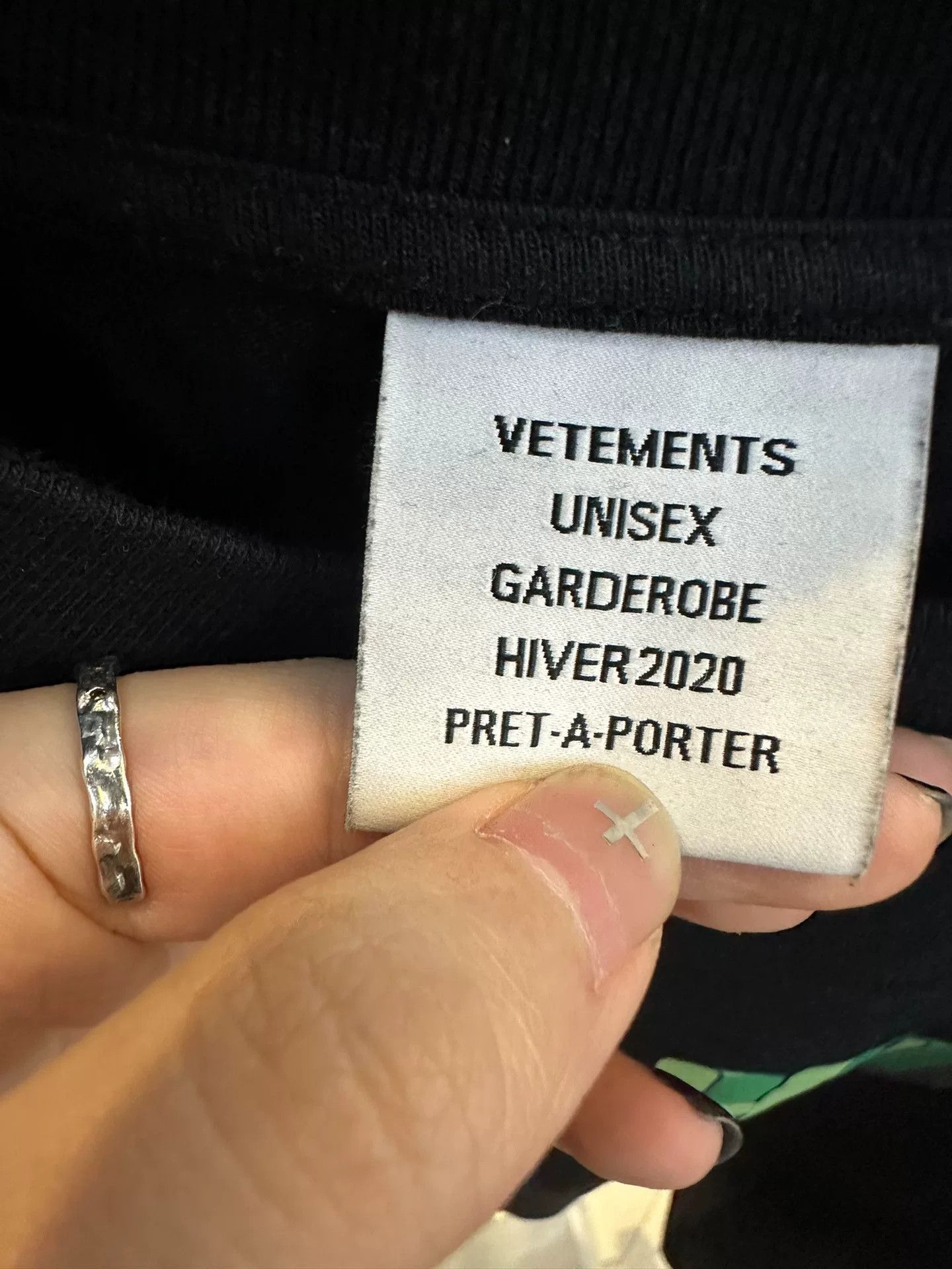 Vetements Vetements Hahaha 19AW Short Sleeve Size US M / EU 48-50 / 2 - 3 Thumbnail