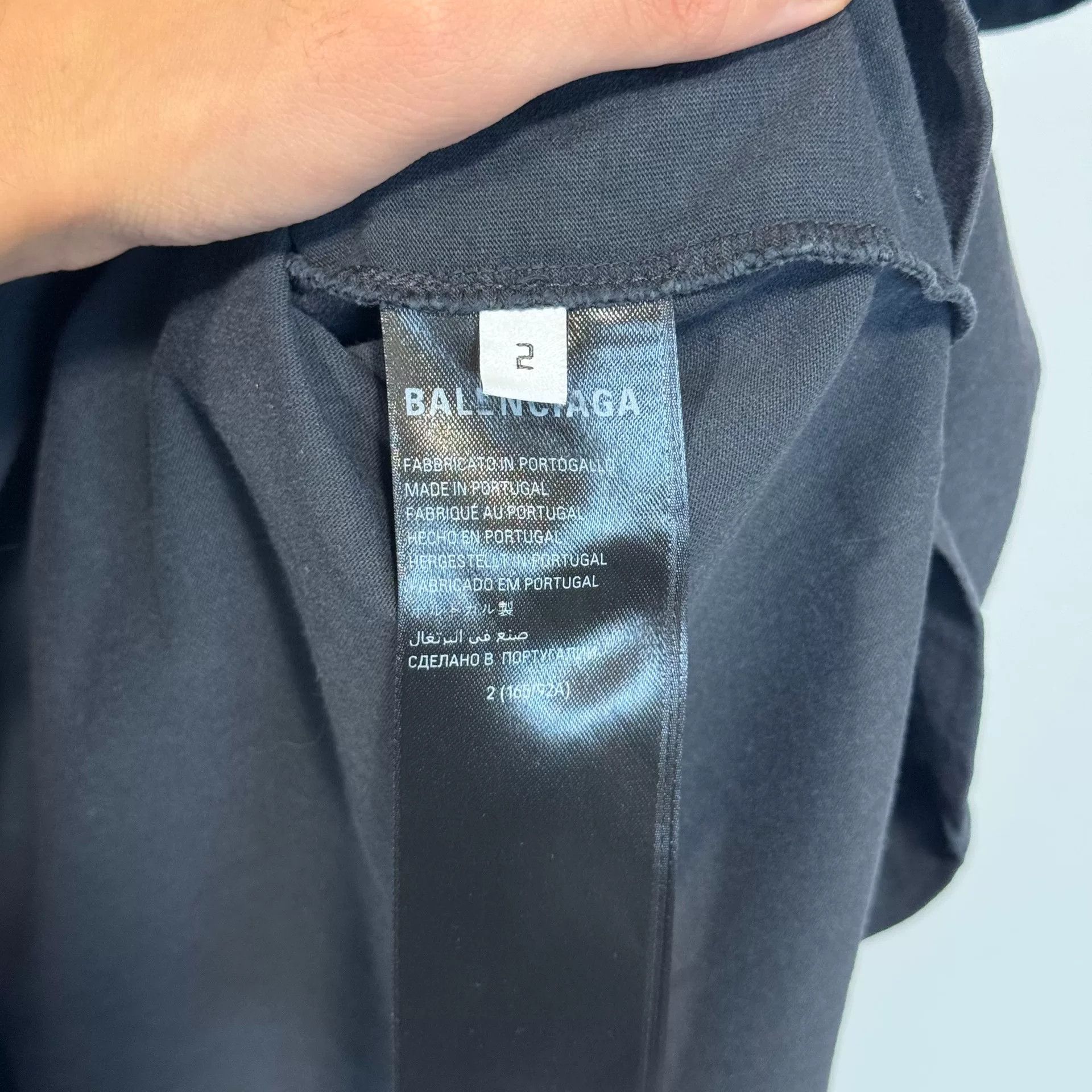 Balenciaga Balenciaga Lamborghini collaborative short-sleeve black size 2 Size US S / EU 44-46 / 1 - 8 Thumbnail