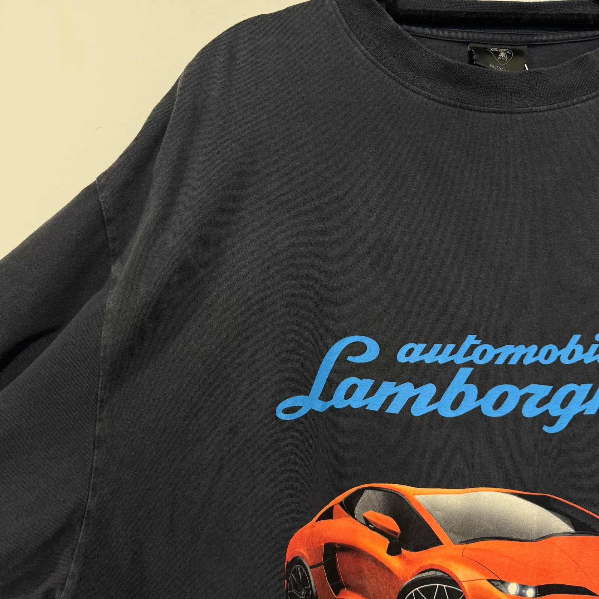 Balenciaga Balenciaga Lamborghini collaborative short-sleeve black size 2 Size US S / EU 44-46 / 1 - 9 Thumbnail