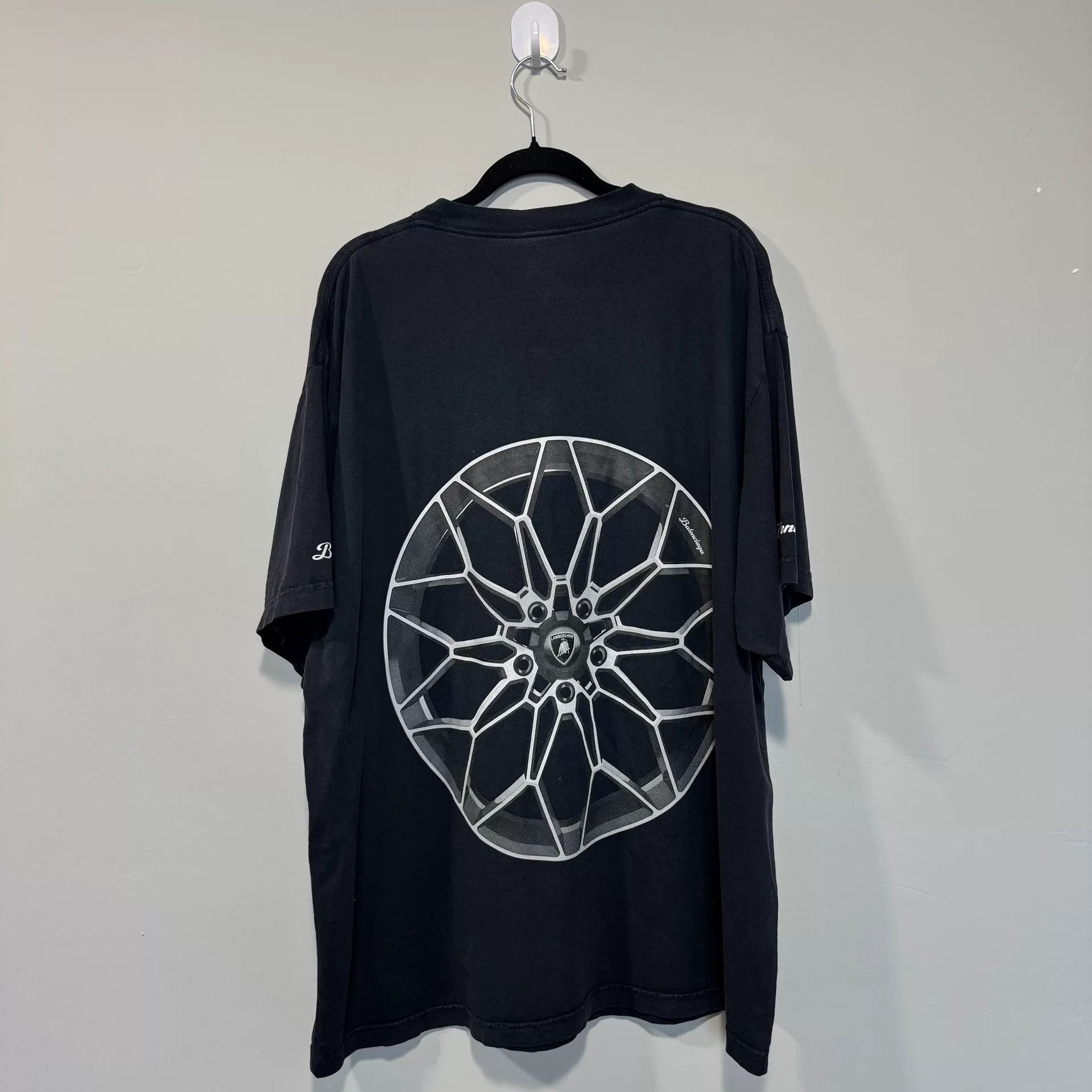 Balenciaga Balenciaga Lamborghini collaborative short-sleeve black size 2 Size US S / EU 44-46 / 1 - 2 Thumbnail