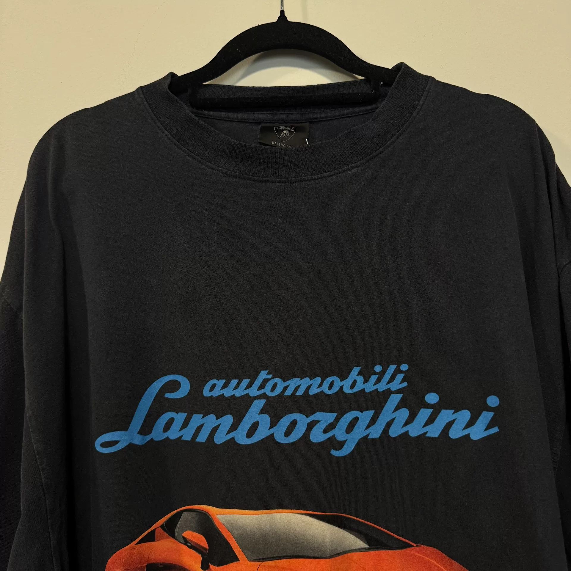 Balenciaga Balenciaga Lamborghini collaborative short-sleeve black size 2 Size US S / EU 44-46 / 1 - 3 Thumbnail