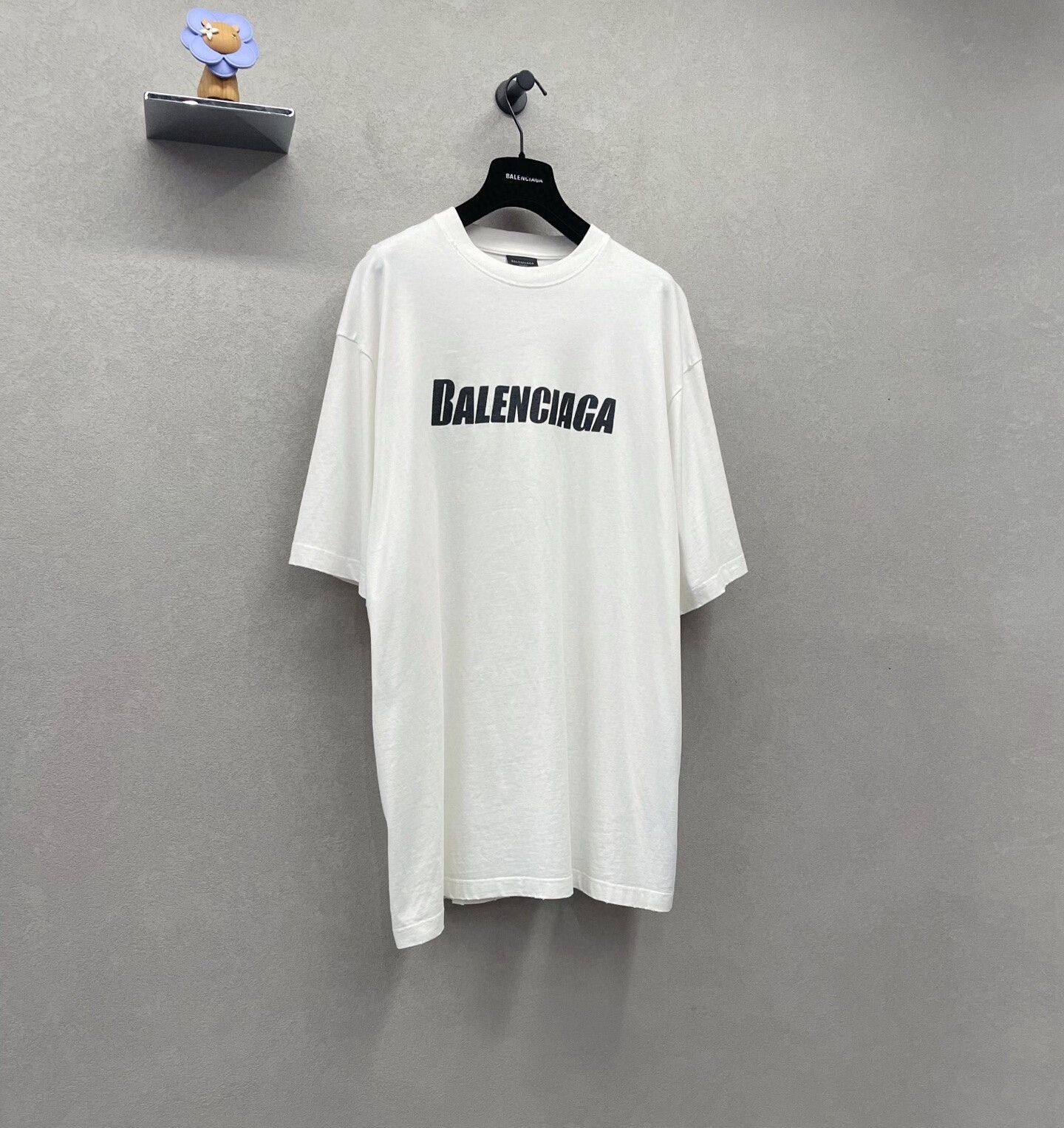 Balenciaga Balenciaga Logo Round Neck Short Sleeve Tee Size US S / EU 44-46 / 1 - 3 Thumbnail