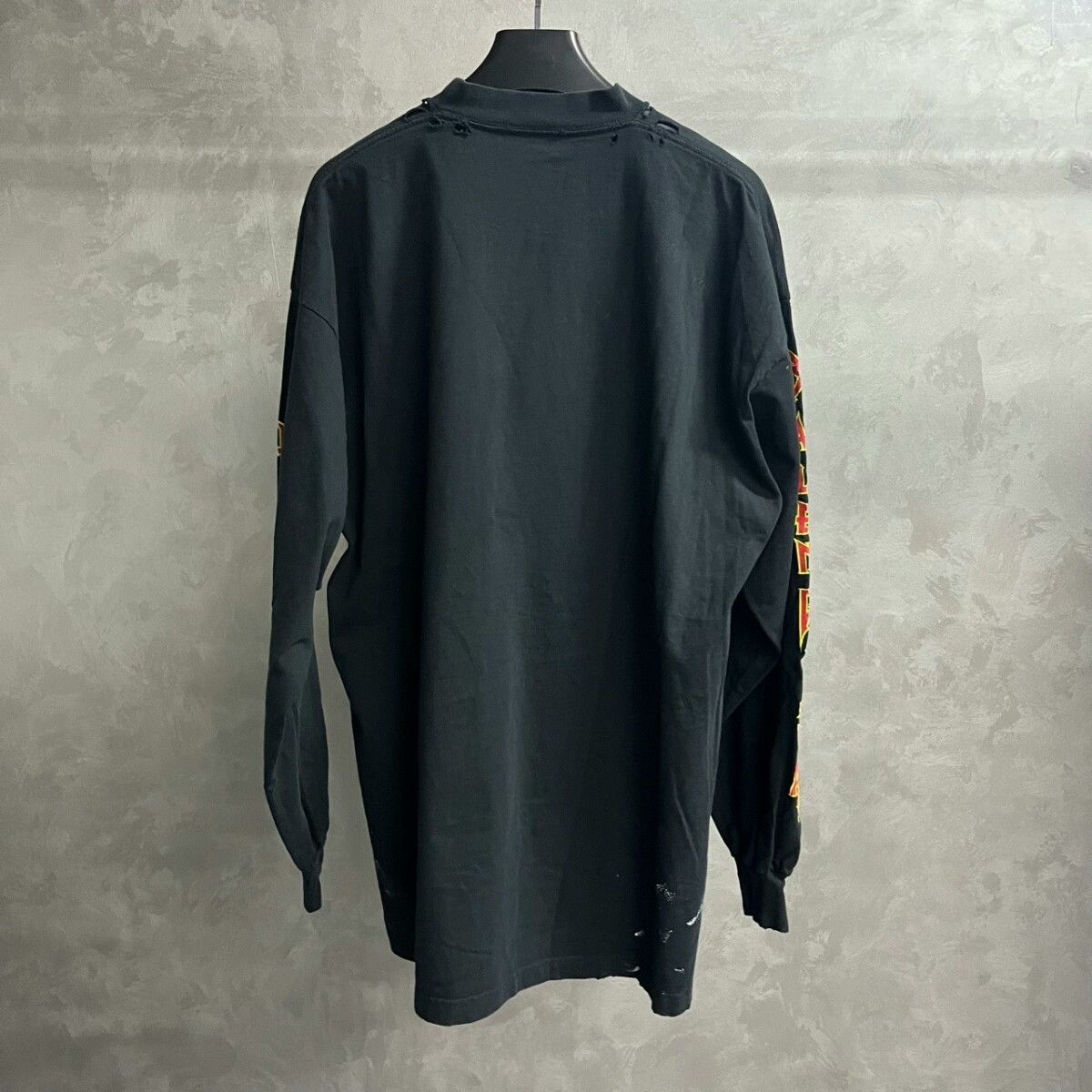 Balenciaga Balenciaga Black Lightning Logo Sweatshirt Size US S / EU 44-46 / 1 - 2 Thumbnail