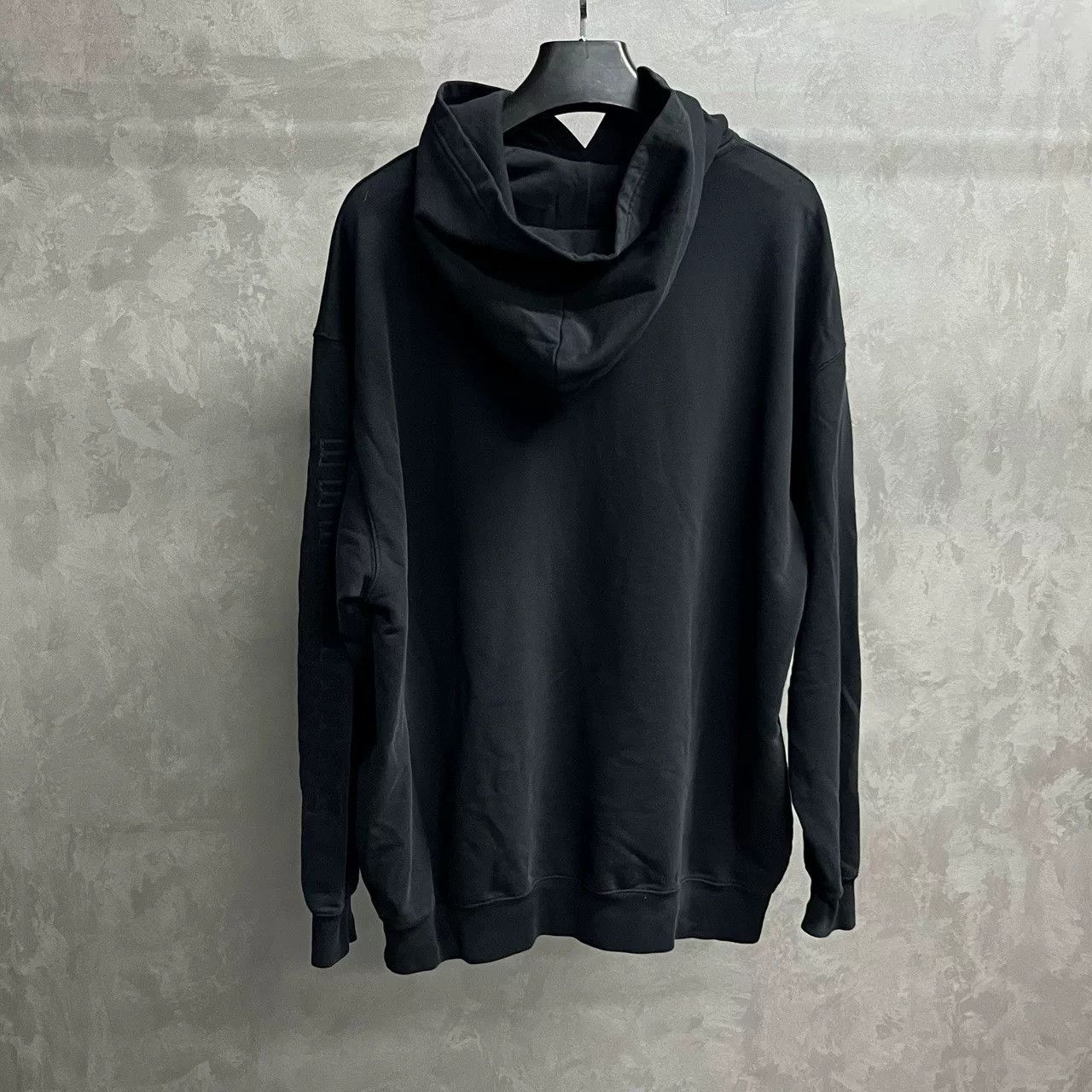 Balenciaga Balenciaga Black Logo Embroidered Hoodie Size US L / EU 52-54 / 3 - 2 Thumbnail