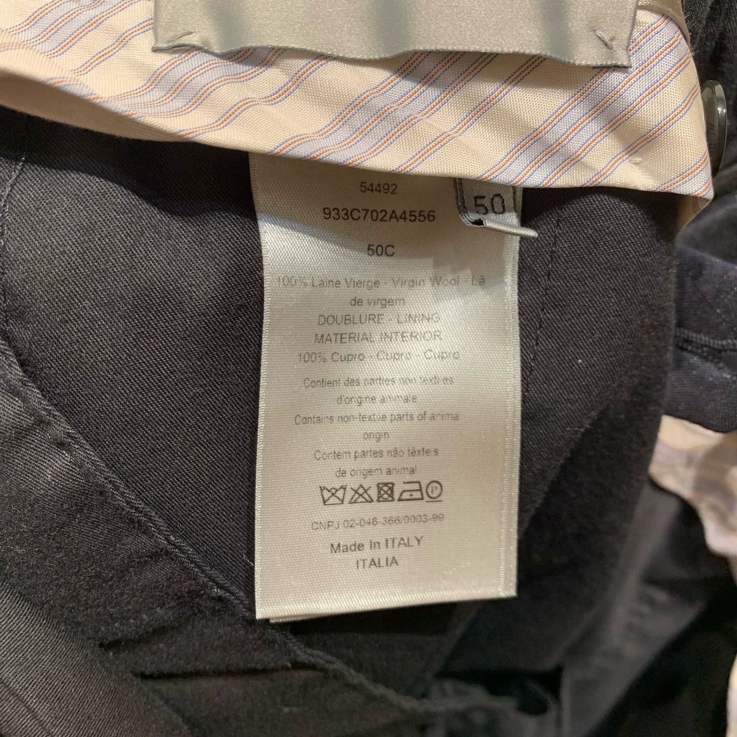 Dior Dior Dark Plaid Tailored Trousers Size US 38 / EU 54 - 8 Thumbnail
