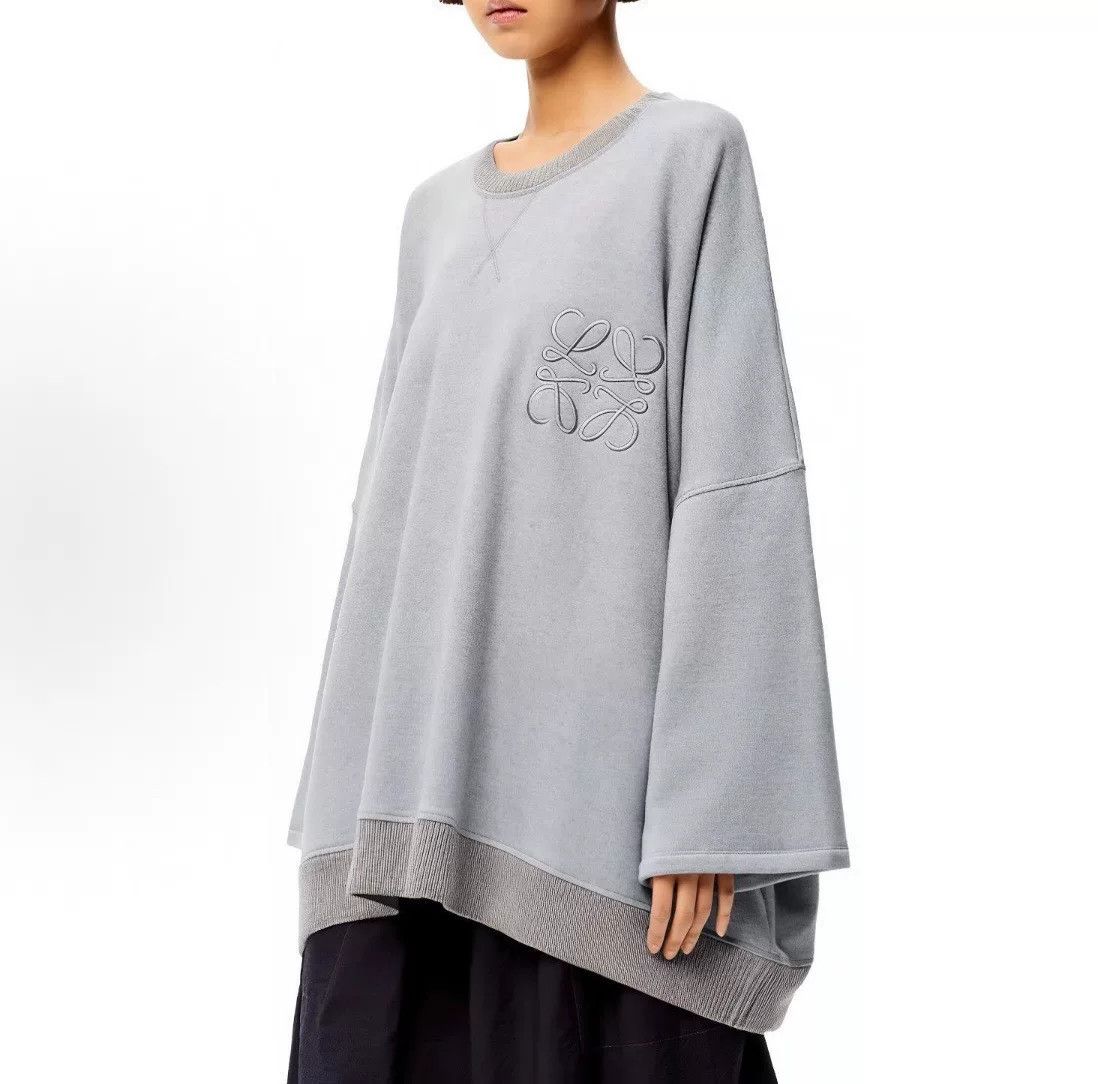Loewe LOEWE FW21 Embroidered Crewneck Sweatshirt Size US M / EU 48-50 / 2 - 2 Thumbnail