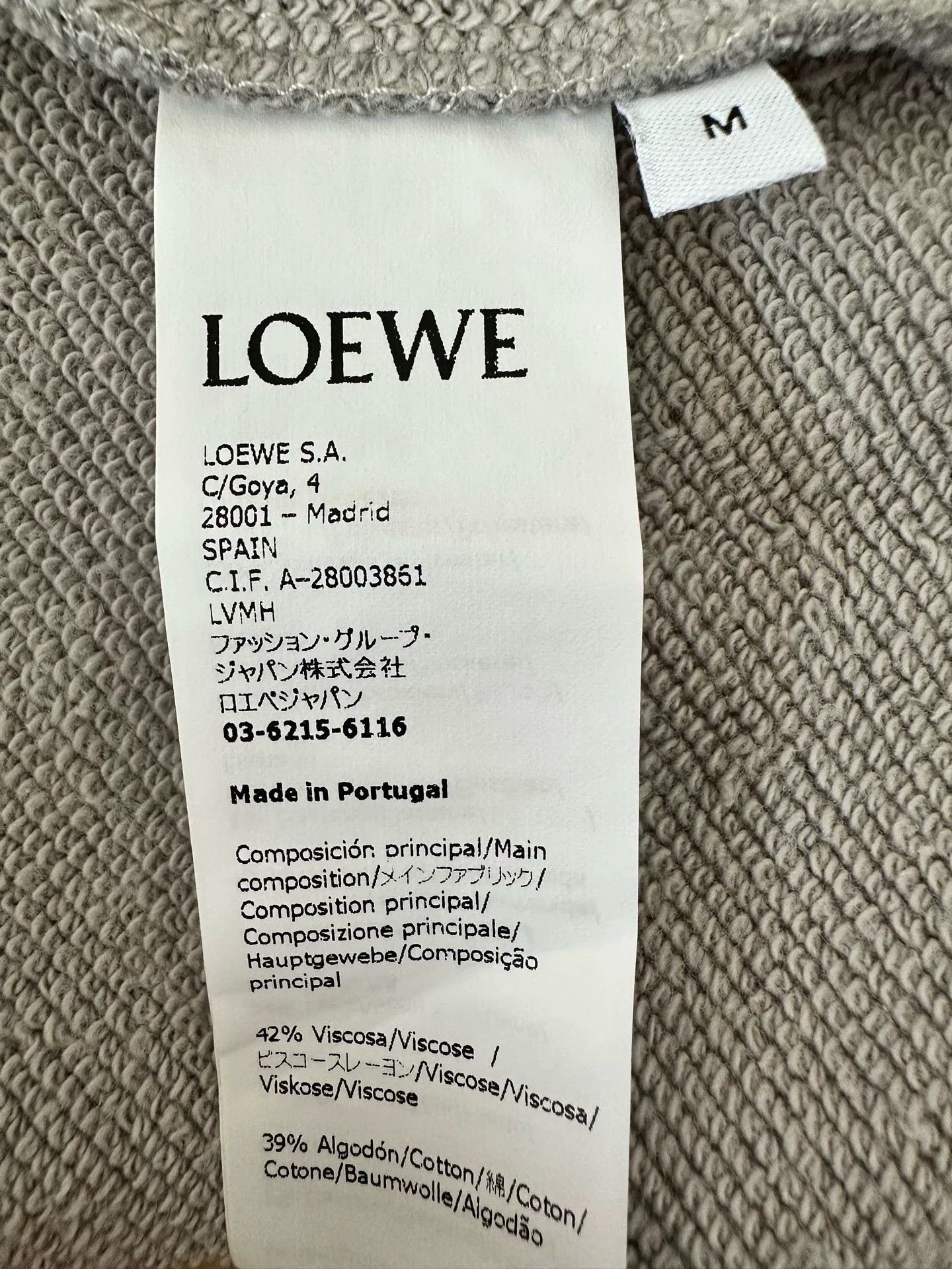 Loewe LOEWE FW21 Embroidered Crewneck Sweatshirt Size US M / EU 48-50 / 2 - 6 Thumbnail
