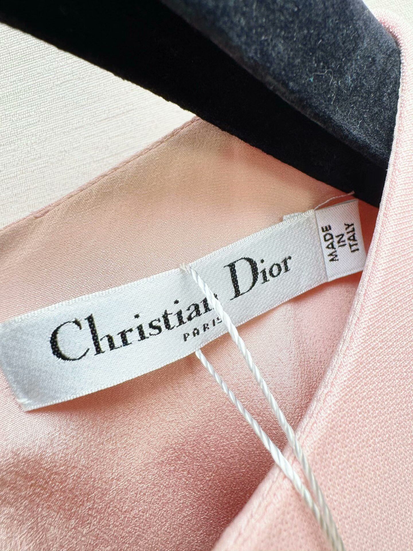 Dior pink sleeveless dress by dior Size US 34 / EU 50 - 2 Thumbnail