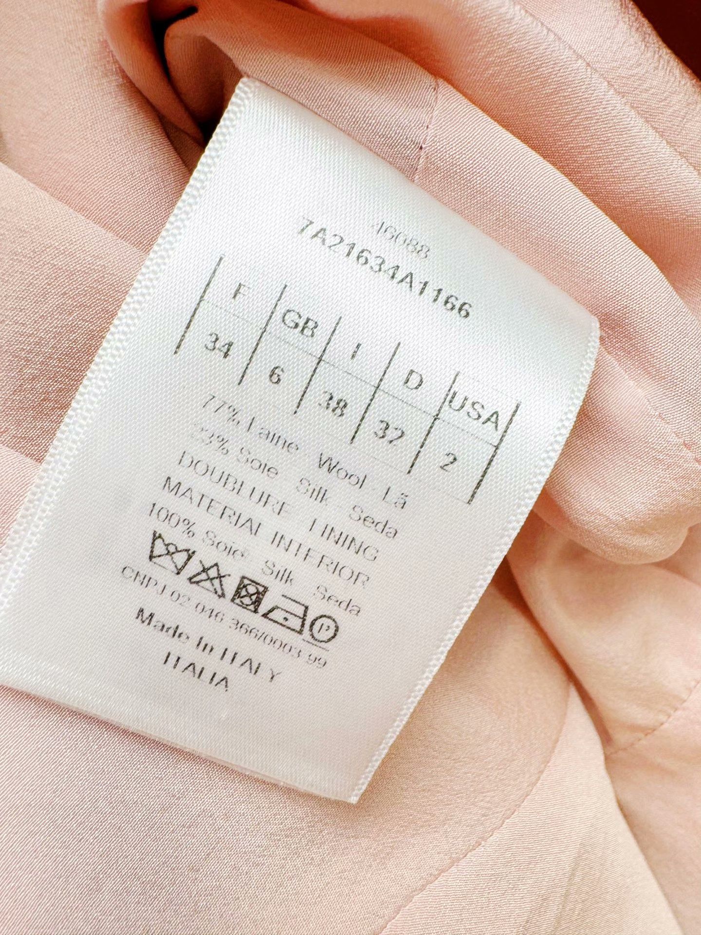 Dior pink sleeveless dress by dior Size US 34 / EU 50 - 4 Thumbnail