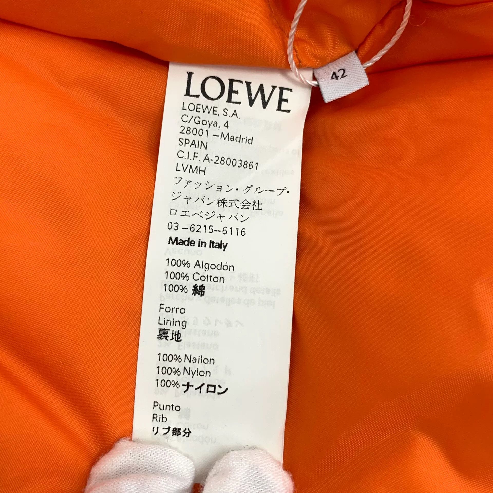 Loewe Loewe Green Floral Hooded Puffer Jacket Size US L / EU 52-54 / 3 - 7 Thumbnail