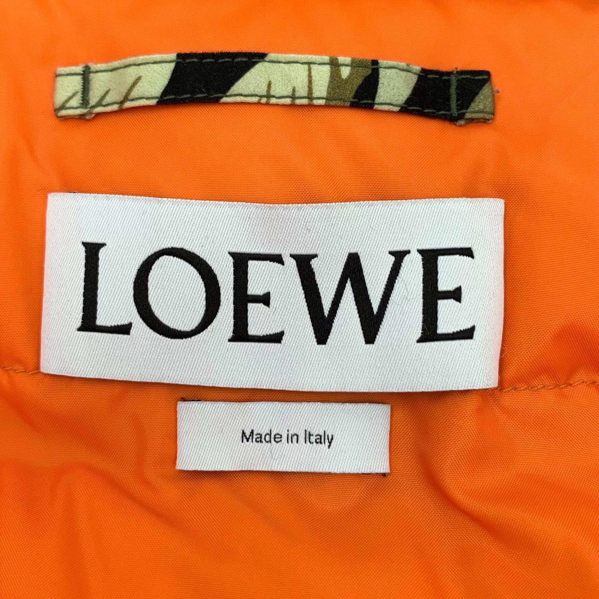 Loewe Loewe Green Floral Hooded Puffer Jacket Size US L / EU 52-54 / 3 - 6 Thumbnail