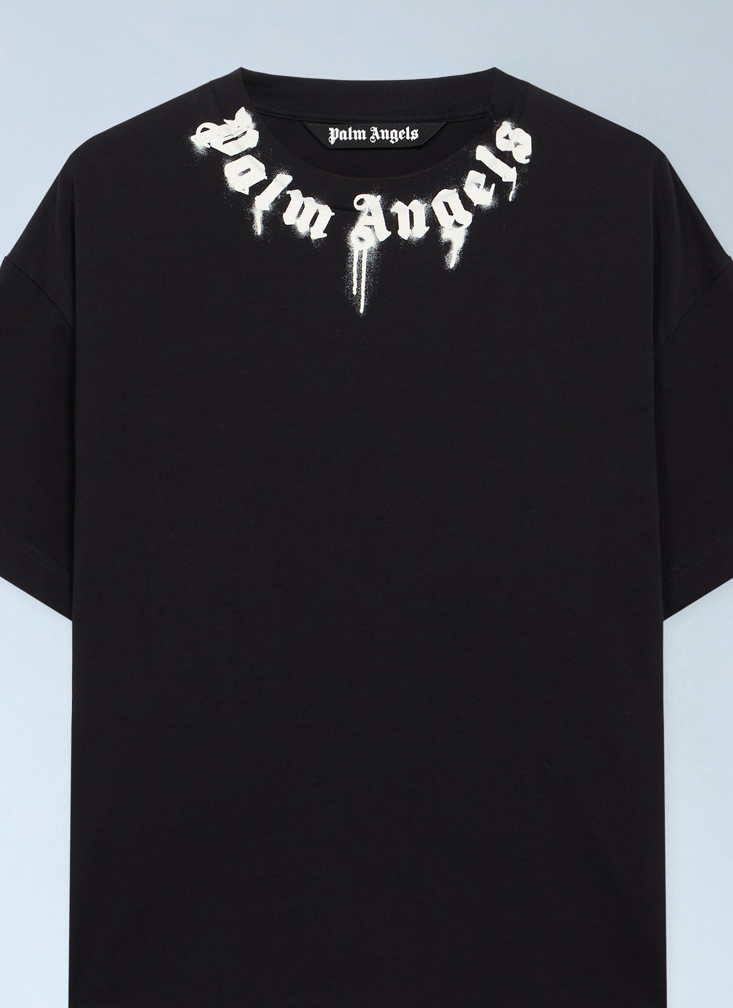 Palm Angels Spray Neck Logo T-Shirt Size US XXL / EU 58 / 5 - 3 Thumbnail