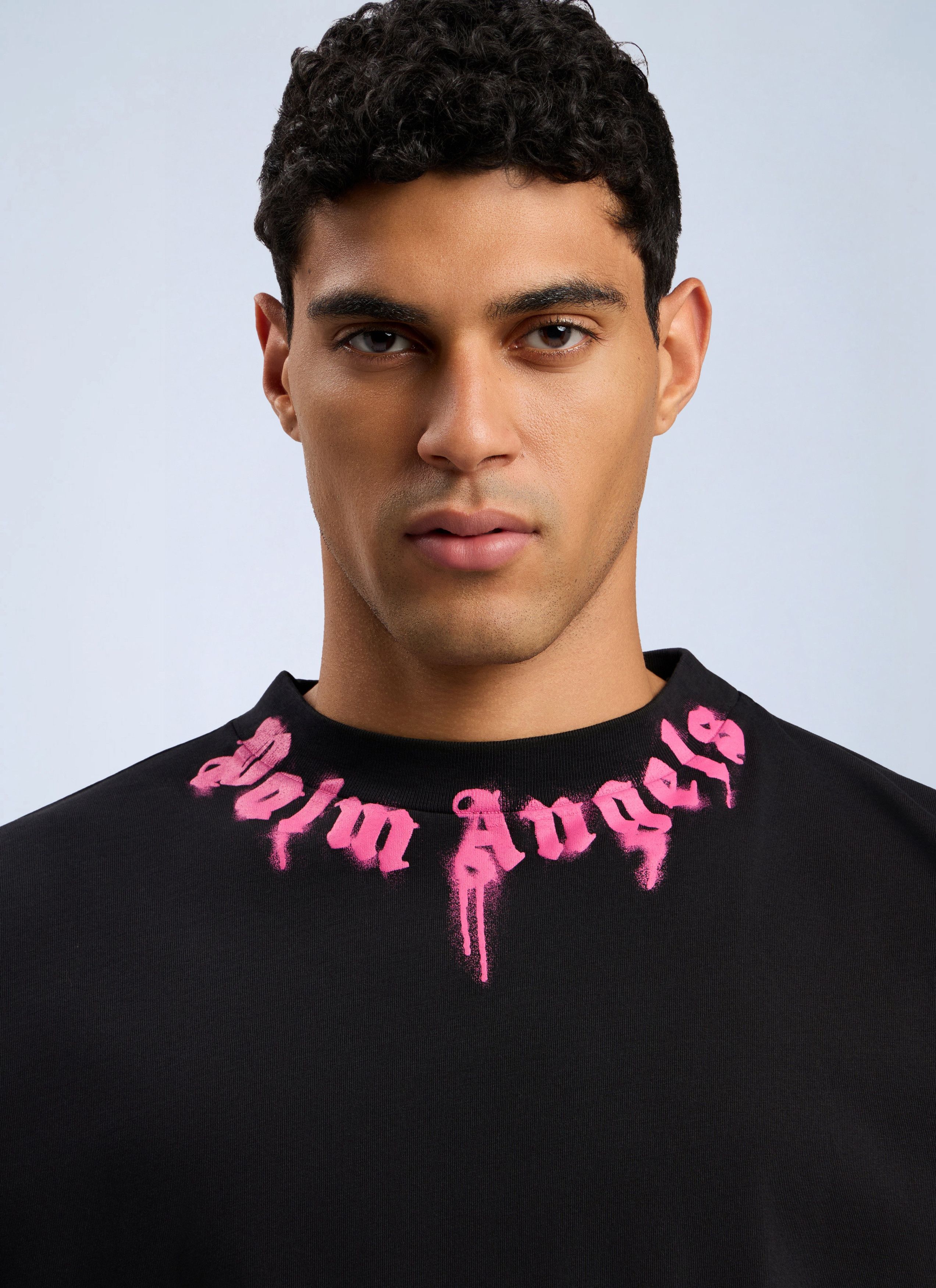 Palm Angels Curved Logo T-Shirt Size US XXS / EU 40 - 5 Thumbnail