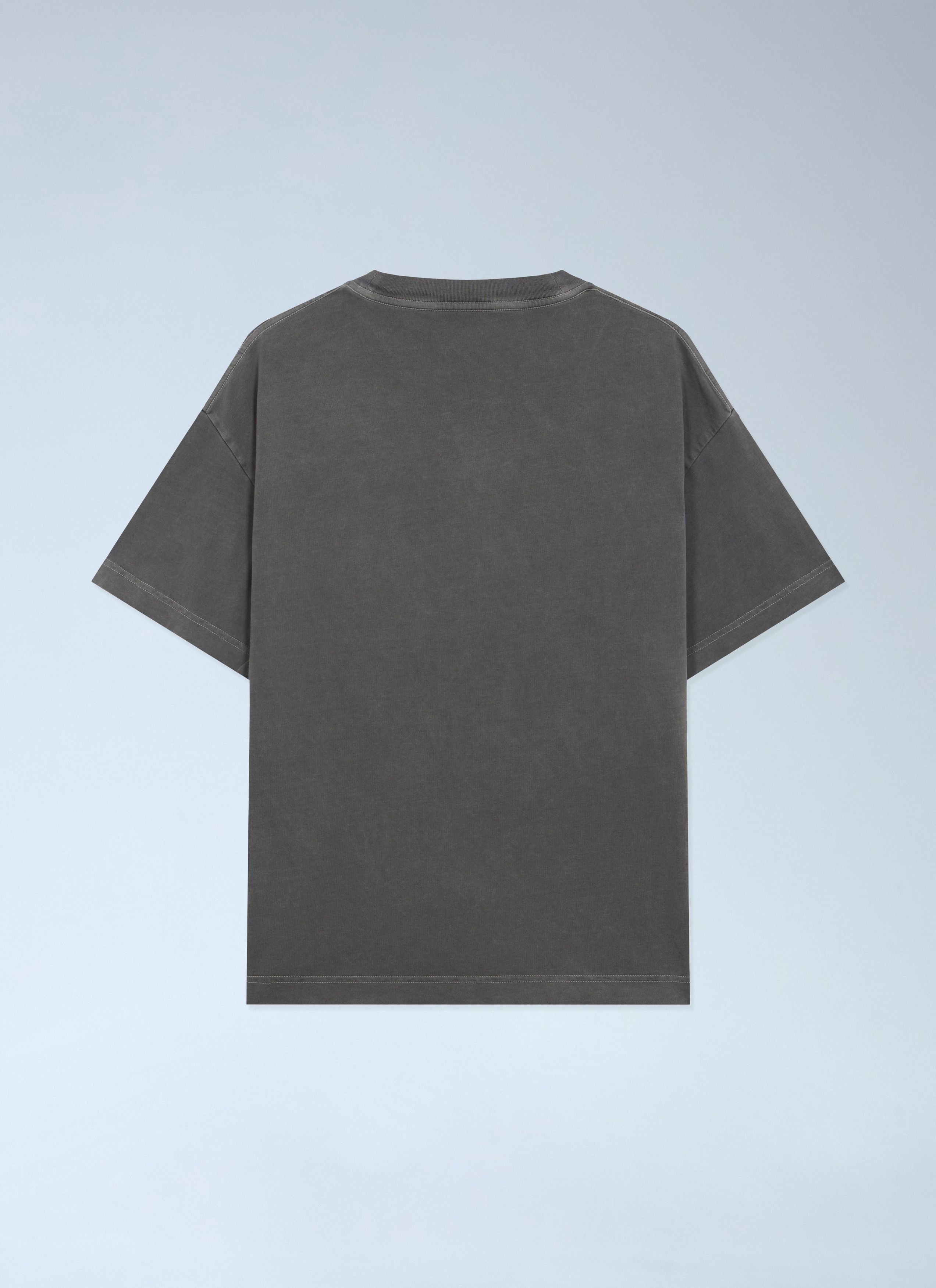 Palm Angels Neck Logo Regular T-Shirt Size US M / EU 48-50 / 2 - 2 Thumbnail