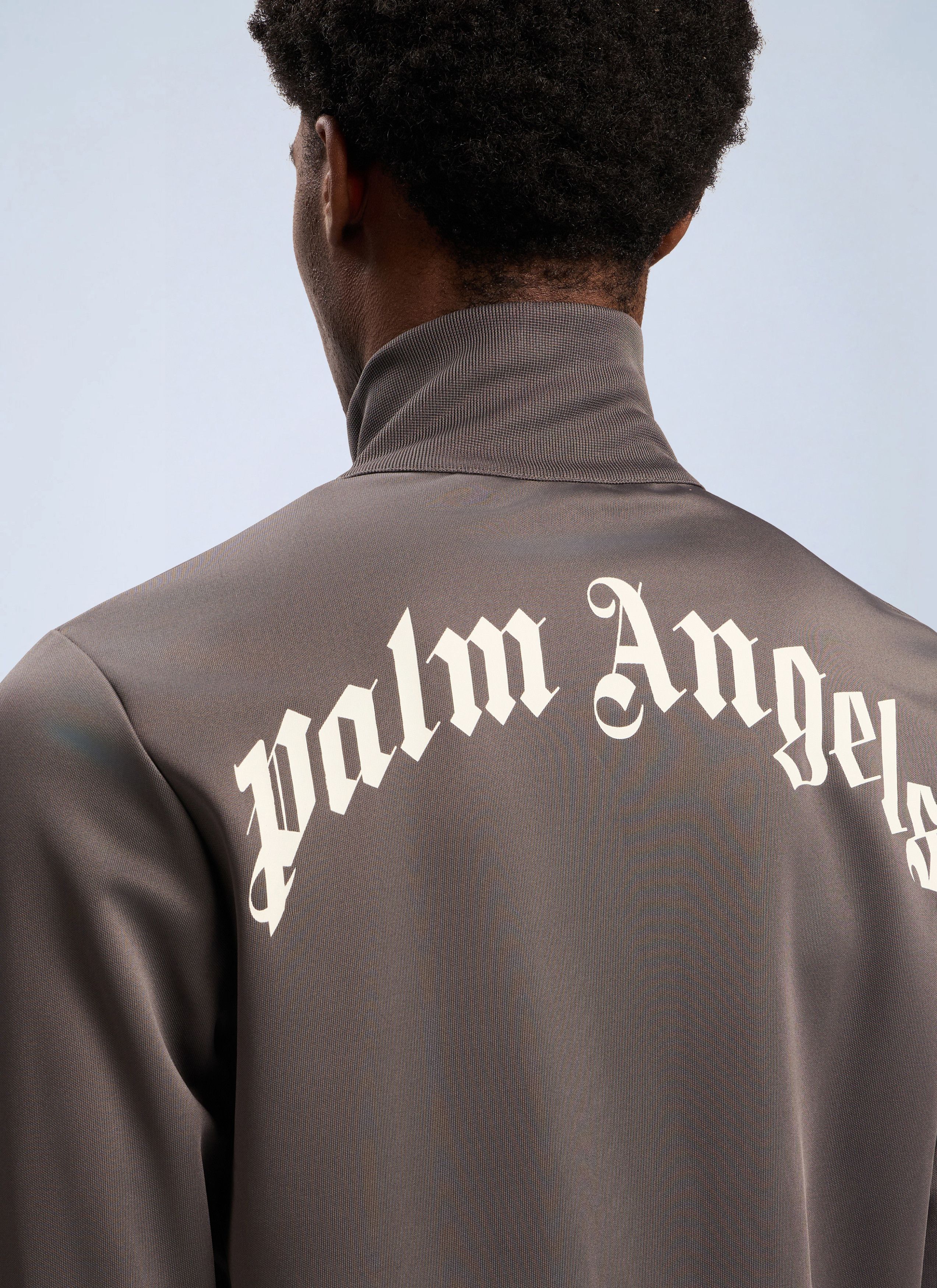 Palm Angels Back Curved Logo Track Jacket Size US XS / EU 42 / 0 - 5 Thumbnail