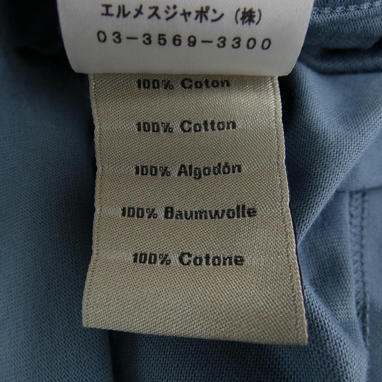Hermes Hermes Hermes T-shirt Cotton T-shirt Cotton T-Shirts DUTY FREE for USA Size ONE SIZE - 3 Thumbnail