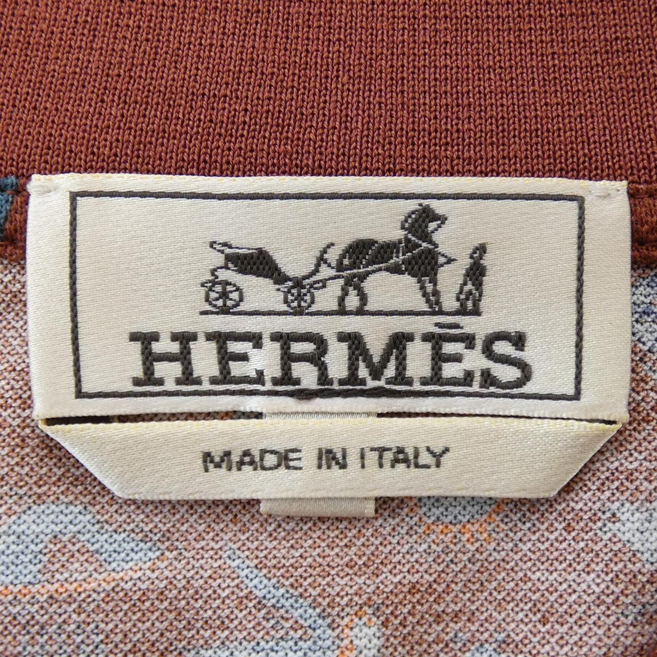 Hermes Hermes Hermes Polo Shirt XXL Cotton Tops DUTY FREE for USA Size ONE SIZE - 4 Thumbnail