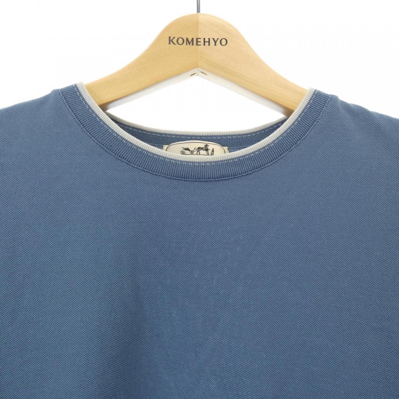 Hermes Hermes Hermès T-shirt Cotton T-shirt M Cotton T-Shirts DUTY FREE for USA Size ONE SIZE - 5 Thumbnail
