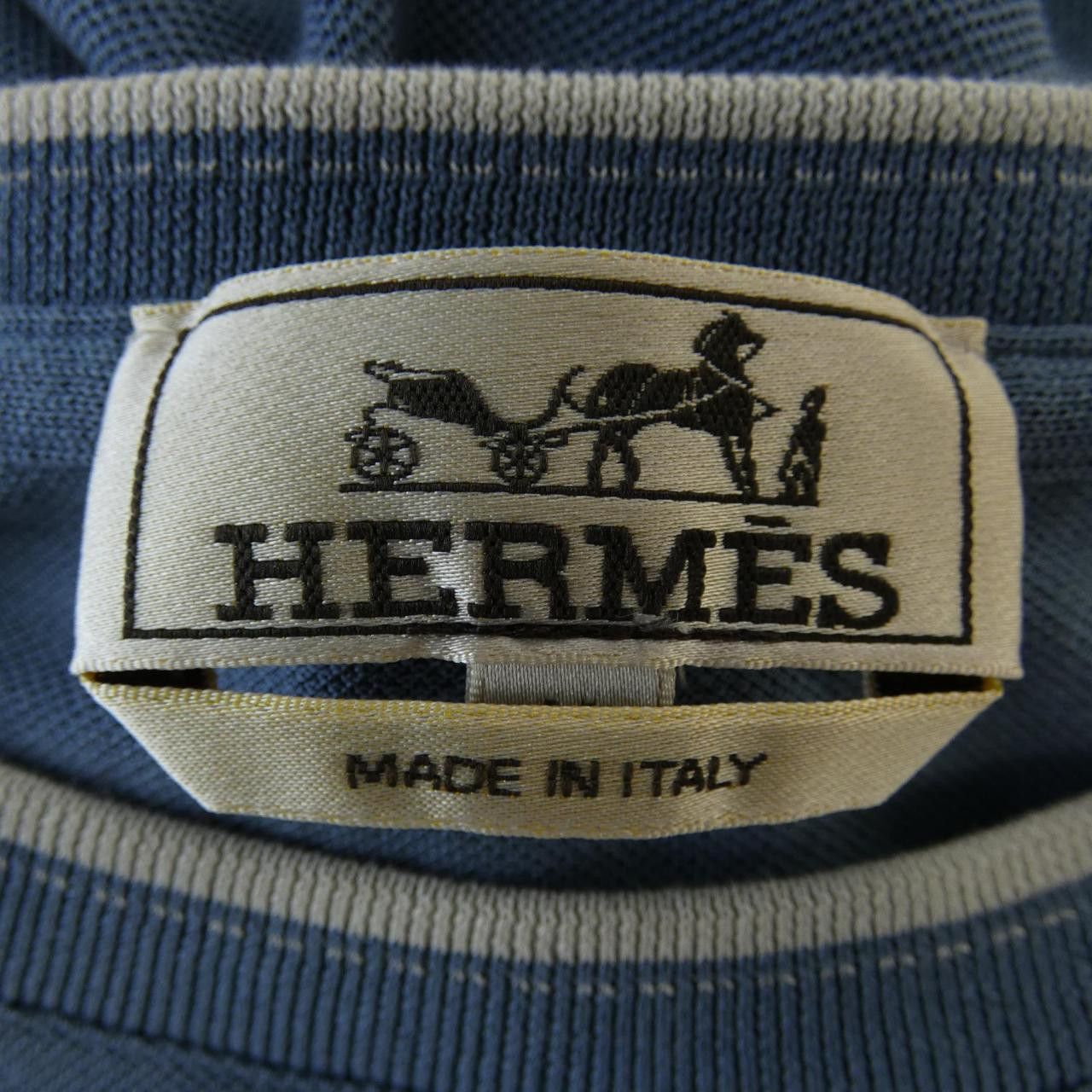 Hermes Hermes Hermès T-shirt Cotton T-shirt M Cotton T-Shirts DUTY FREE for USA Size ONE SIZE - 4 Thumbnail