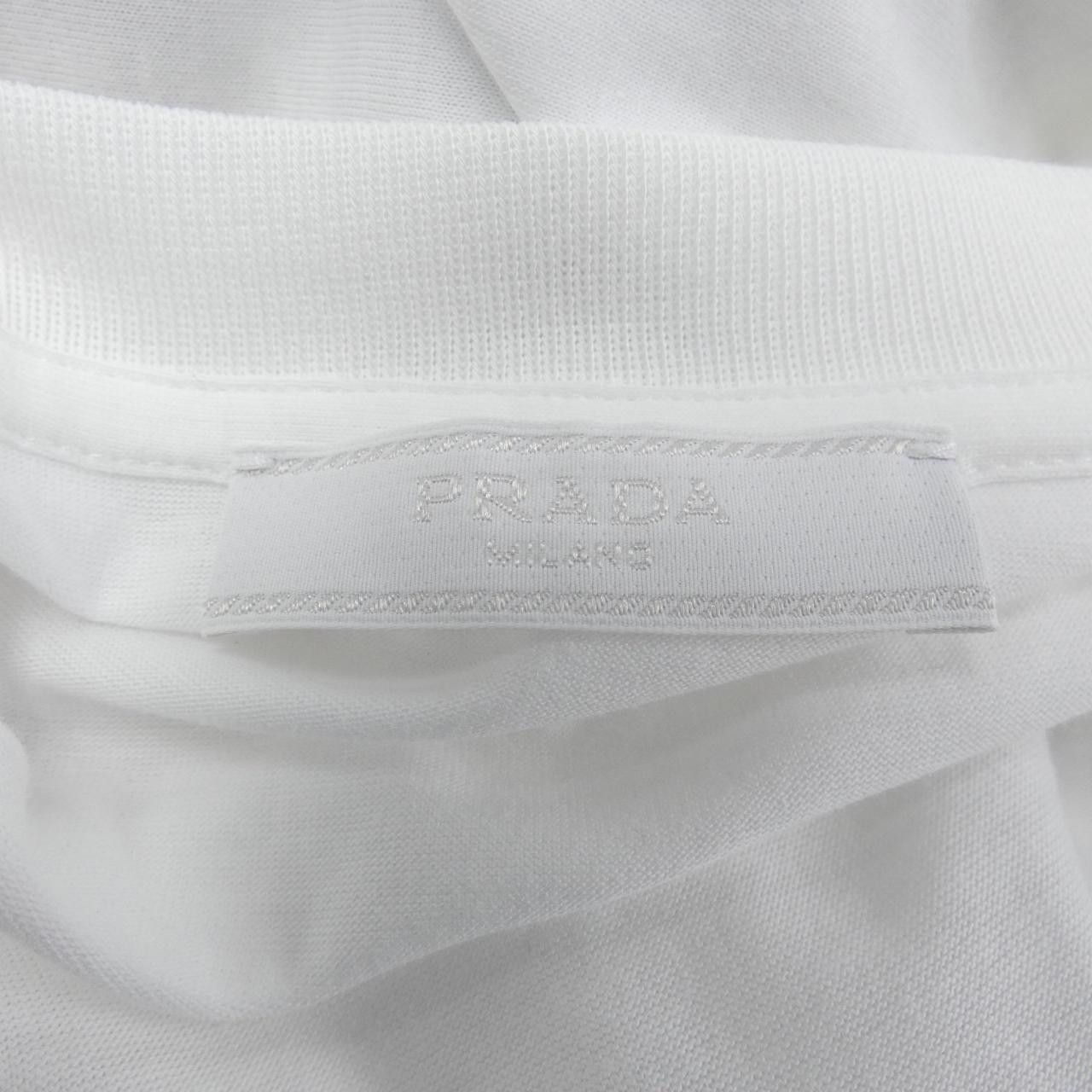 Prada Prada Prada T-shirt Cotton T-Shirts DNA829 S221 11CD DUTY FREE for USA Size ONE SIZE - 4 Thumbnail