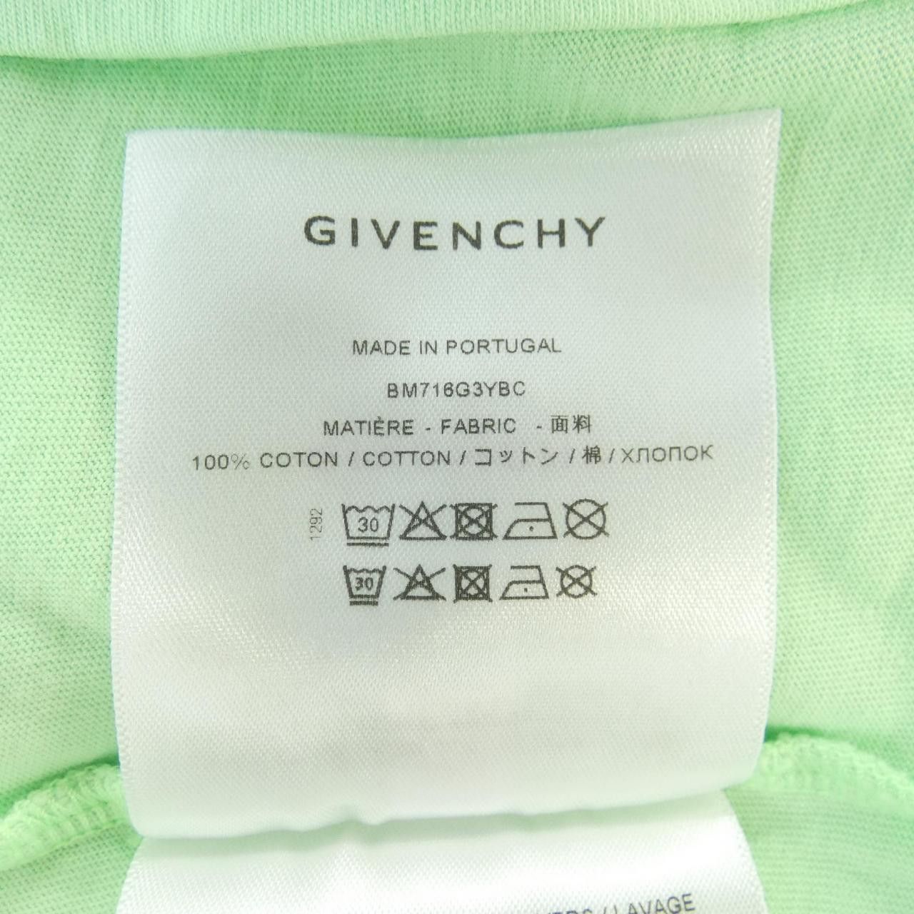 Givenchy Givenchy Givenchy T-shirt Cotton T-Shirts BM716G3YBC DUTY FREE for USA Size ONE SIZE - 3 Thumbnail