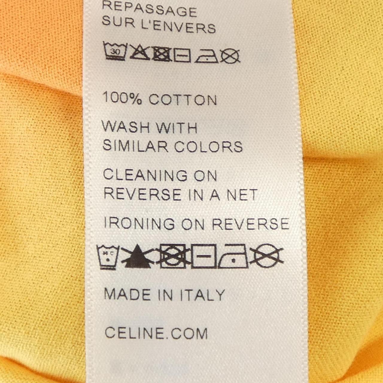 Celine Celine Celine T-shirt Cotton T-Shirts 2X681731Y DUTY FREE for USA Size ONE SIZE - 3 Thumbnail
