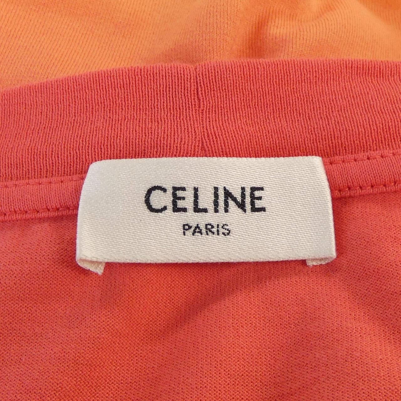 Celine Celine Celine T-shirt Cotton T-Shirts 2X681731Y DUTY FREE for USA Size ONE SIZE - 4 Thumbnail