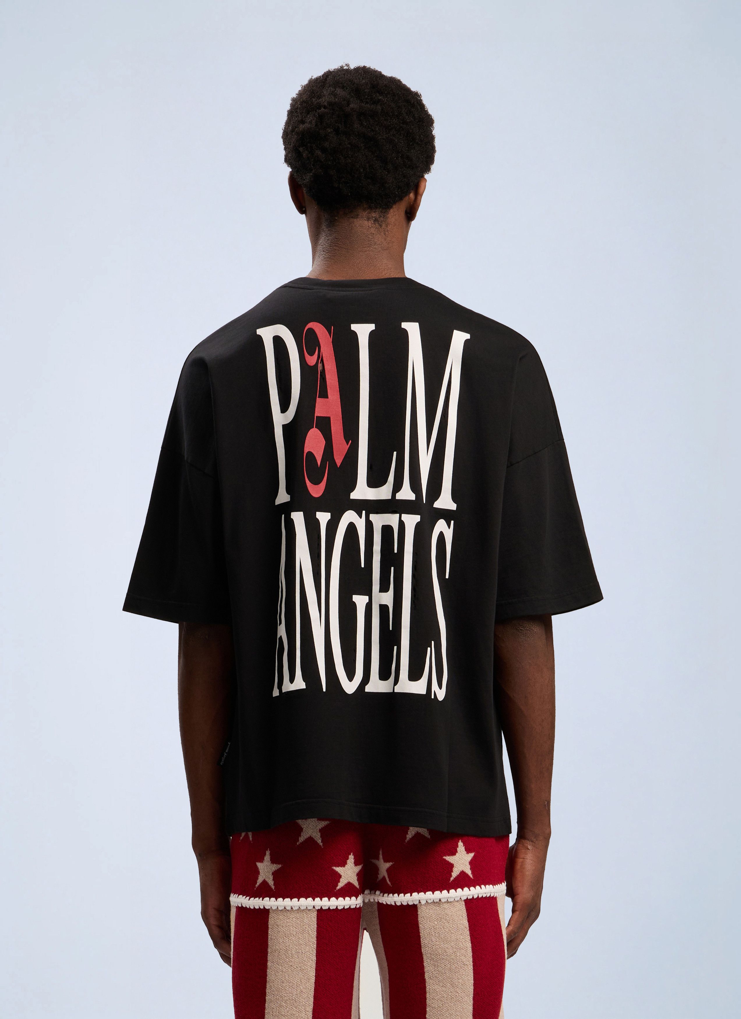 Palm Angels Flames Flag Loose T-Shirt Size US M / EU 48-50 / 2 - 4 Thumbnail
