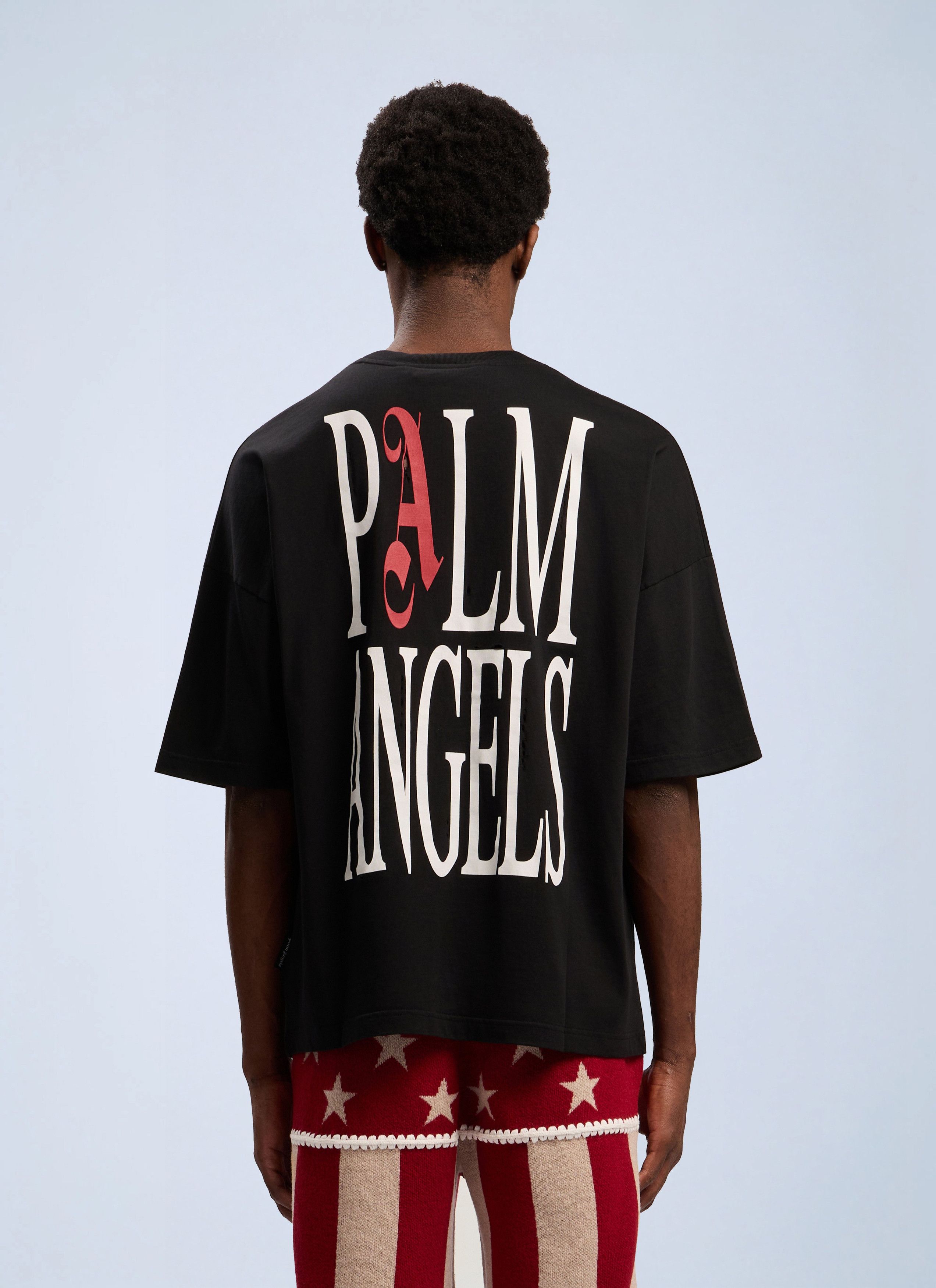 Palm Angels Flames Flag Loose T-Shirt Size US XS / EU 42 / 0 - 4 Thumbnail
