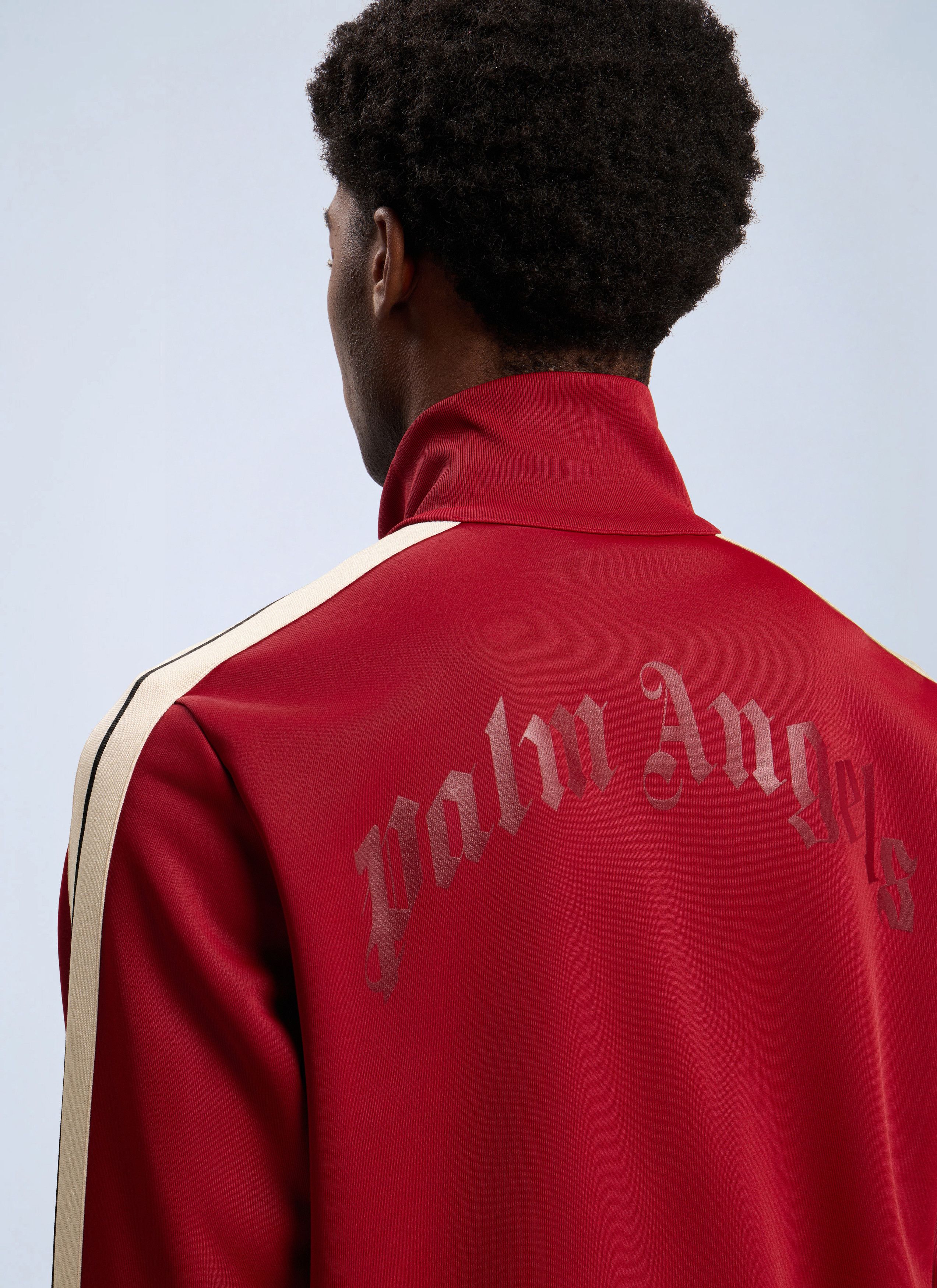 Palm Angels Curved Logo Zip-Up Track Jacket Size US XS / EU 42 / 0 - 5 Thumbnail