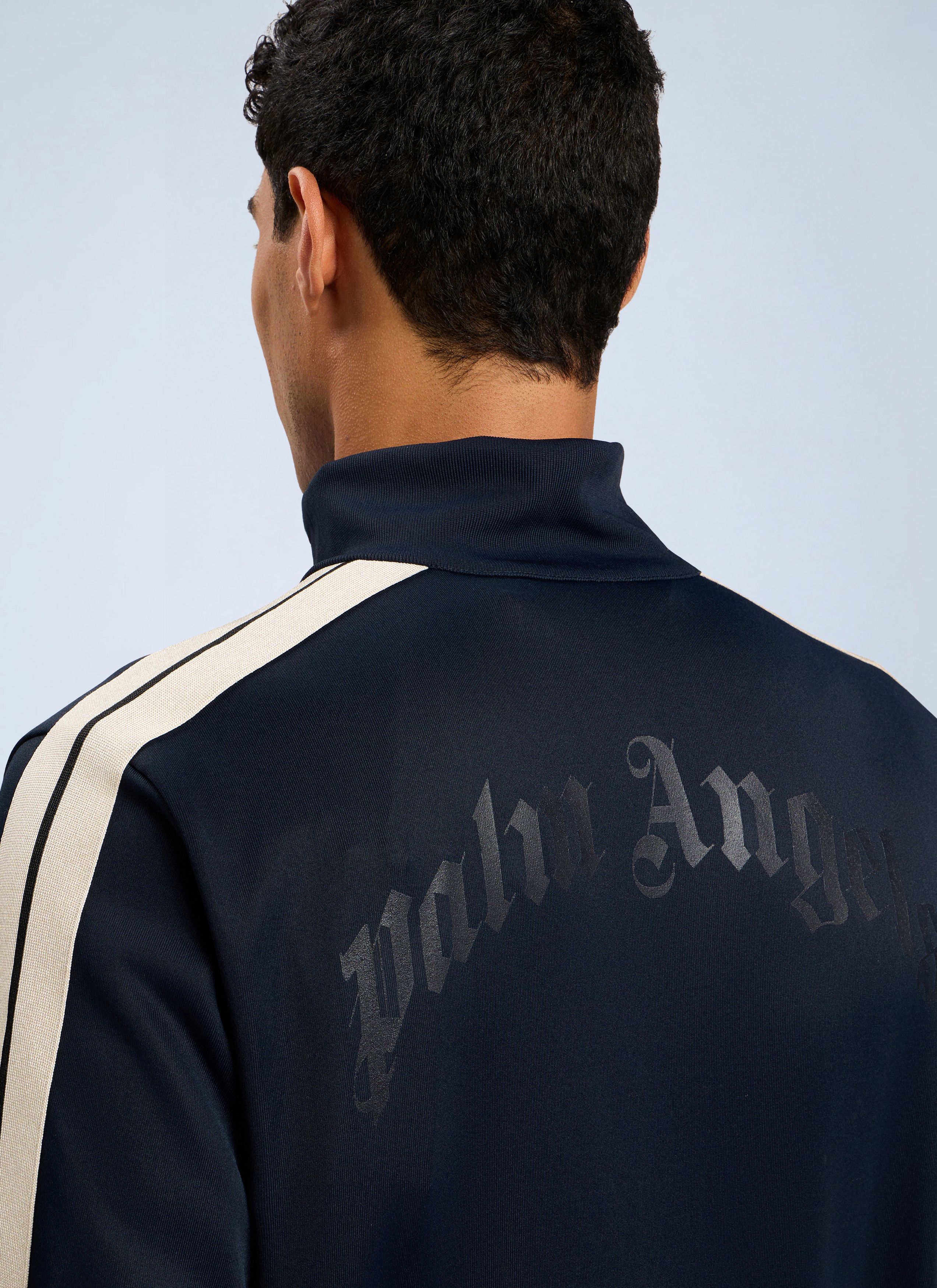 Palm Angels Curved Logo Zip-Up Track Jacket Size US M / EU 48-50 / 2 - 5 Thumbnail