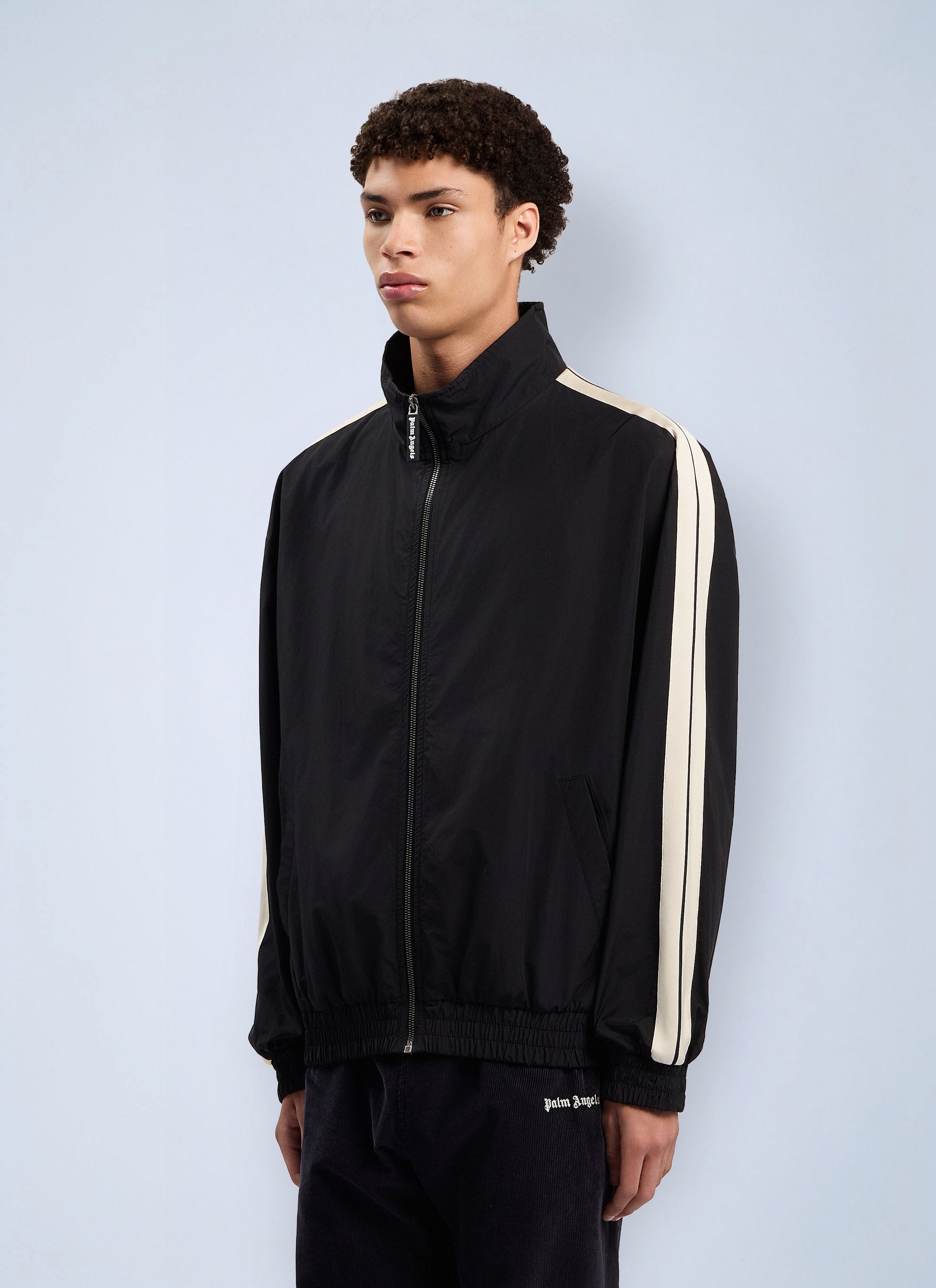 Palm Angels Classic Logo Windbreaker Jacket Size US L / EU 52-54 / 3 - 3 Thumbnail