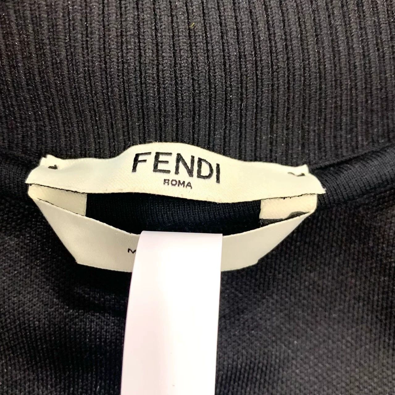 Fendi fendi black logo zip sports jacket Size US M / EU 48-50 / 2 - 5 Thumbnail
