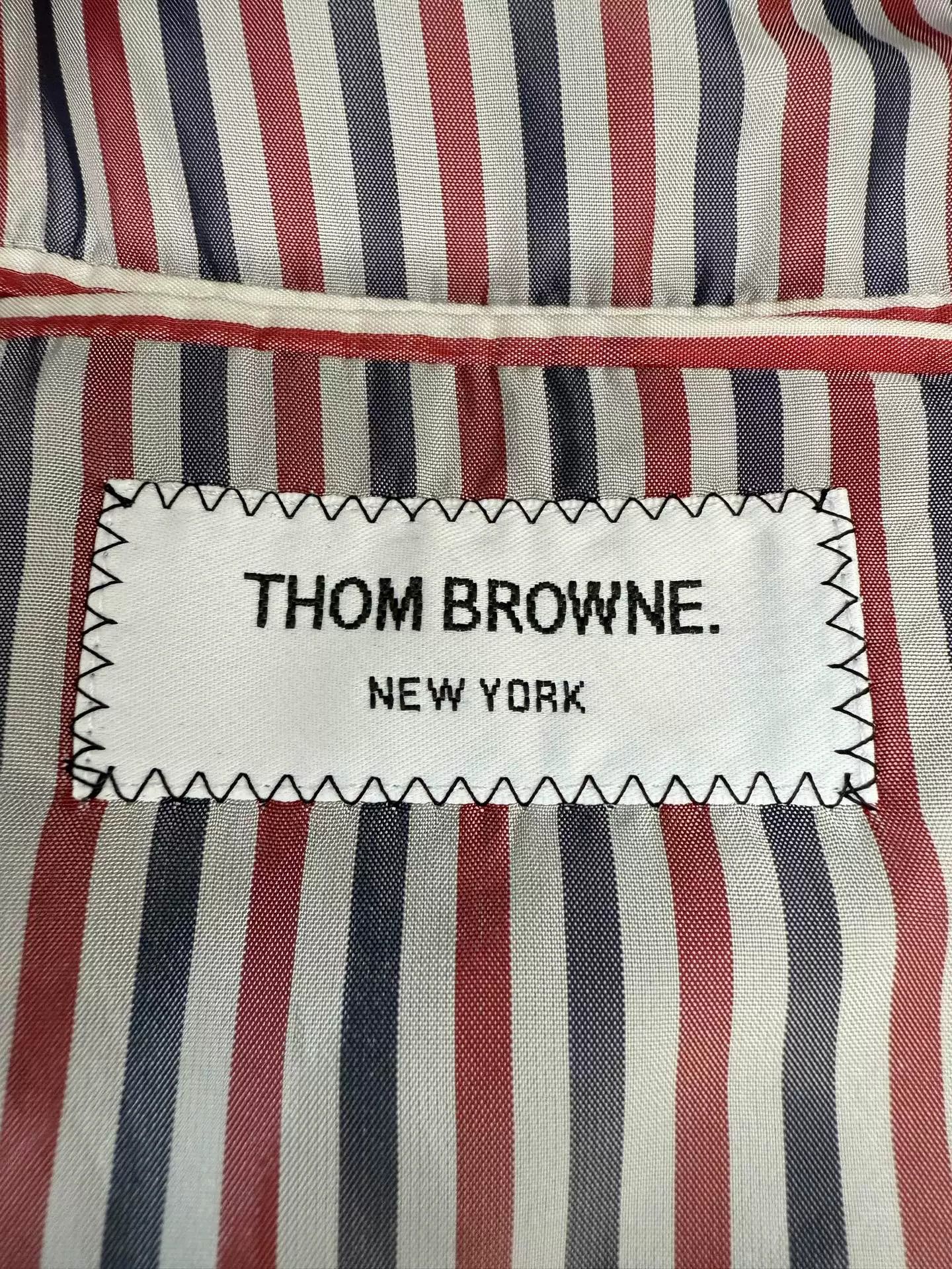 Thom Browne thom browne dog embroidered suit jacket Size US XXS / EU 40 - 3 Thumbnail