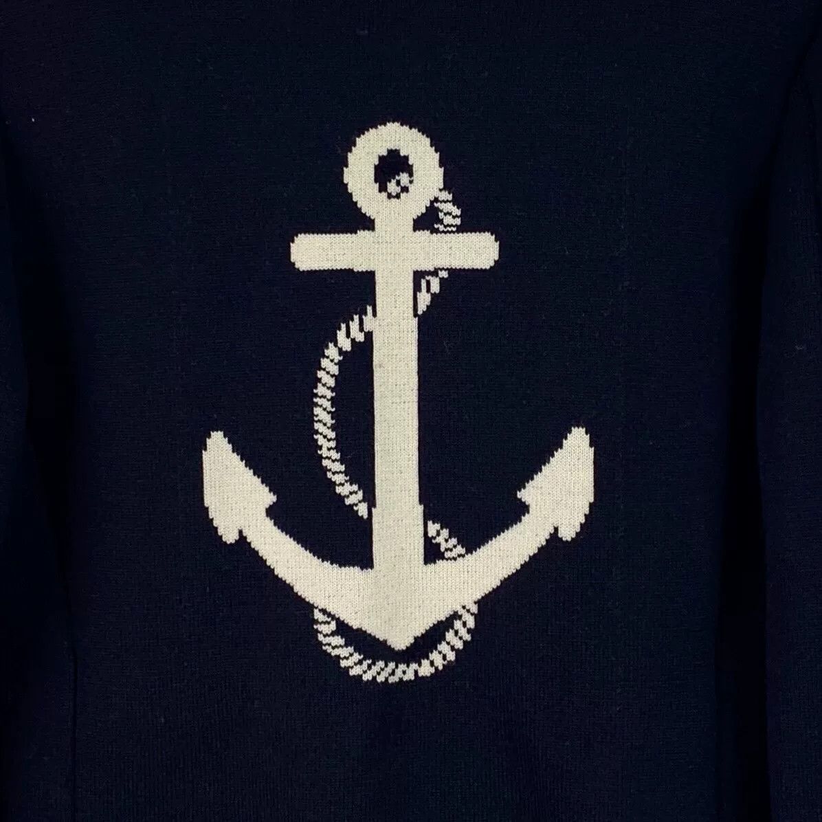 Thom Browne thom browne navy anchor wool jacket Size US S / EU 44-46 / 1 - 5 Thumbnail