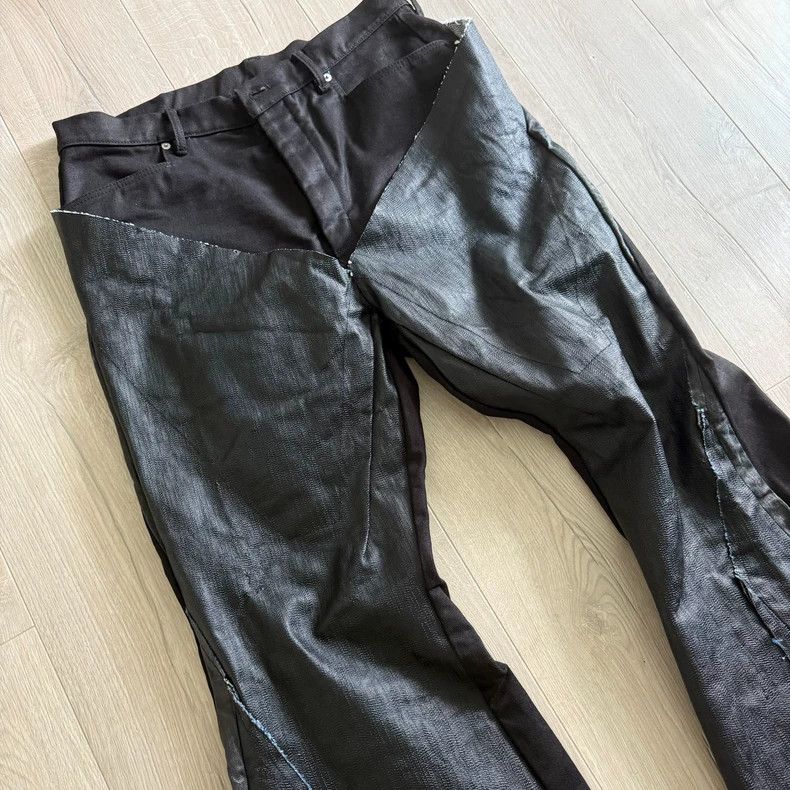 Rick Owens Rick Owens Silvered Bootcut Denim Pants Size US 36 / EU 52 - 2 Thumbnail
