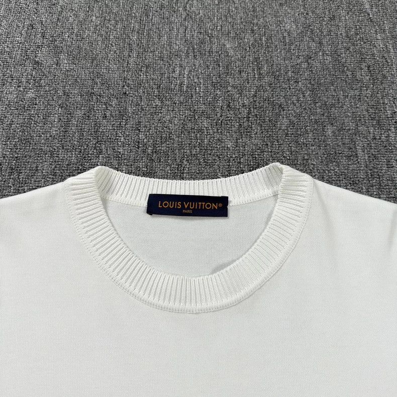 Louis Vuitton LV White Pin Short Sleeve Shirt Size US XL / EU 56 / 4 - 3 Thumbnail
