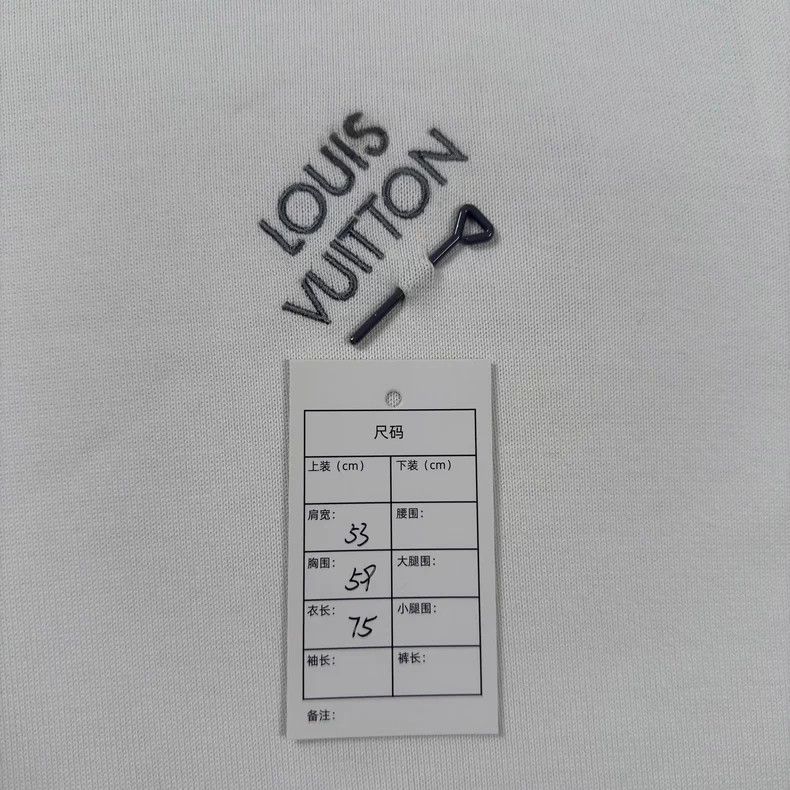 Louis Vuitton LV White Pin Short Sleeve Shirt Size US XL / EU 56 / 4 - 7 Thumbnail