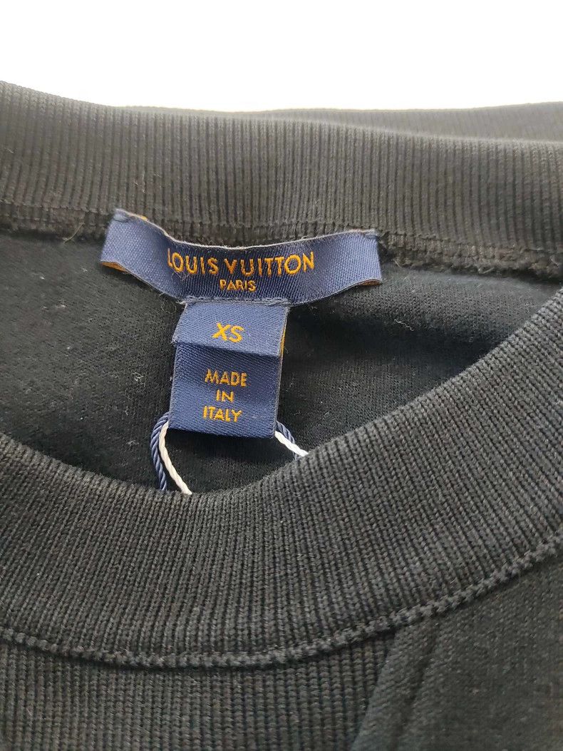 Louis Vuitton LV Black Crewneck Sweatshirt XS Size US XS / EU 42 / 0 - 3 Thumbnail