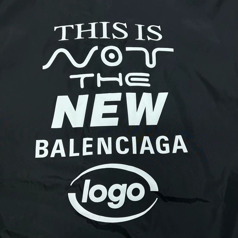 Balenciaga Balenciaga Logo Coach Jacket Size US XS / EU 42 / 0 - 3 Thumbnail