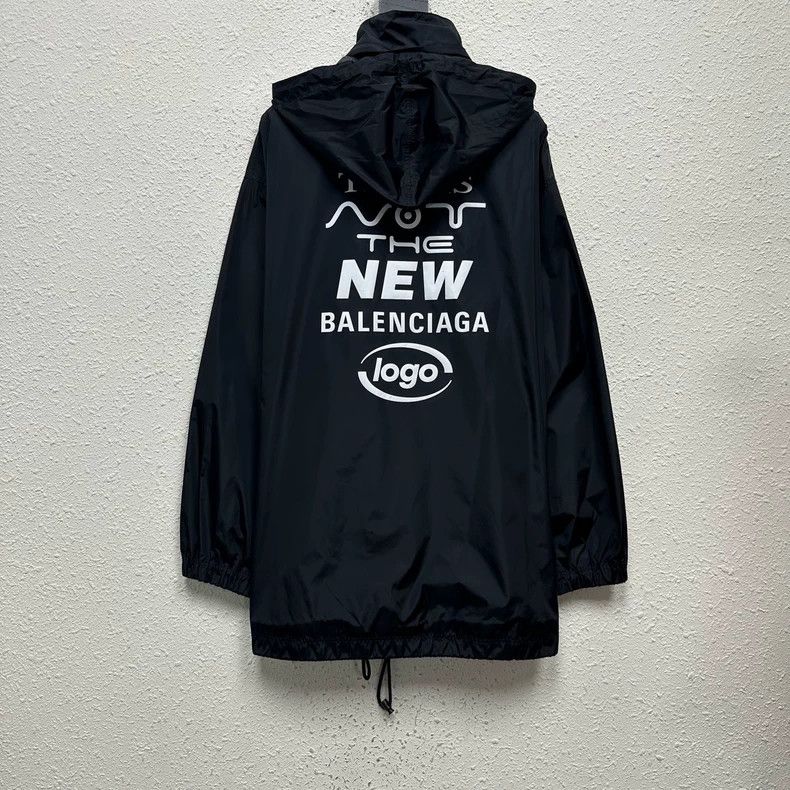 Balenciaga Balenciaga Logo Coach Jacket Size US XS / EU 42 / 0 - 2 Thumbnail