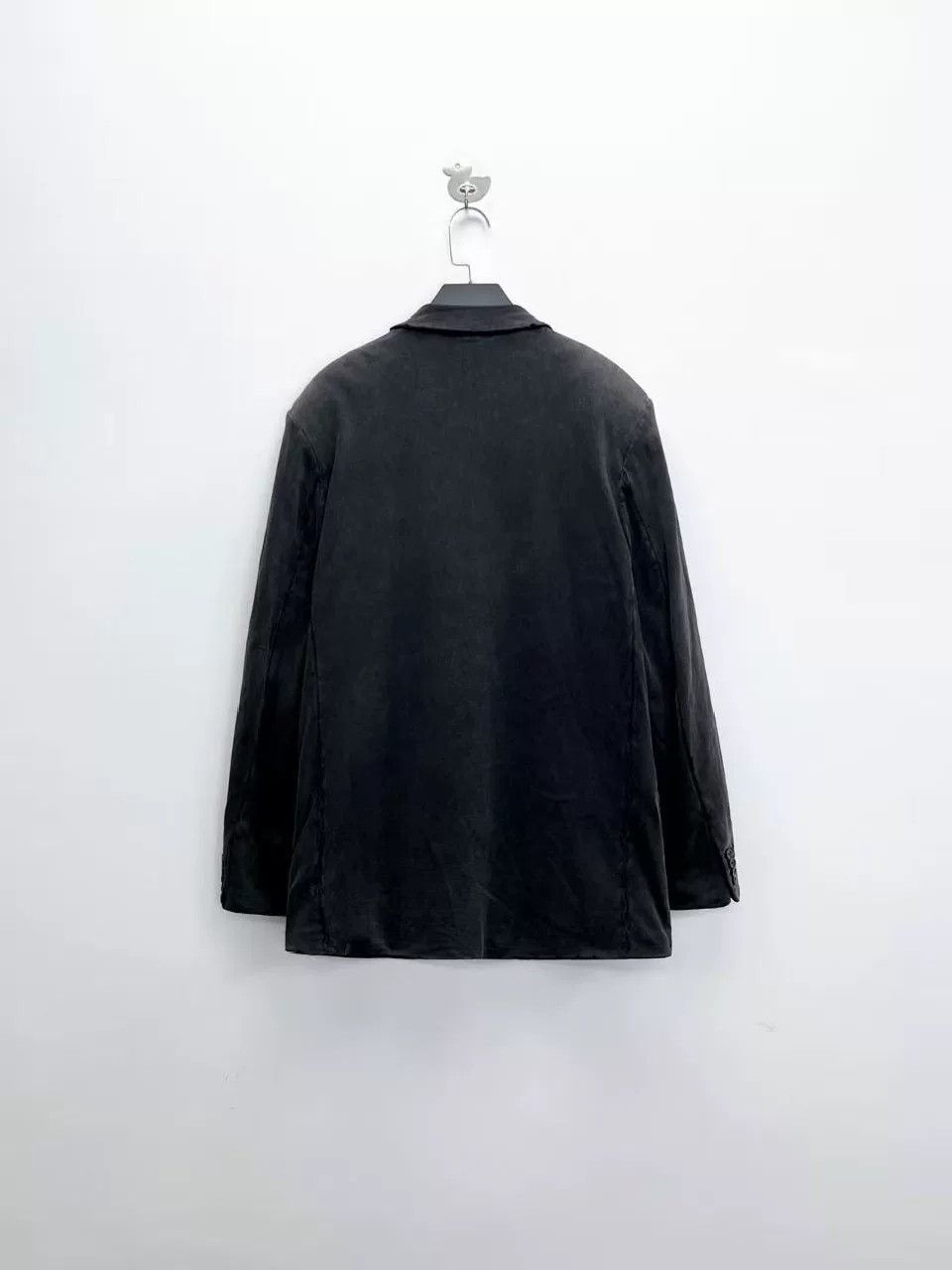 Balenciaga Balenciaga Worn Out Black Blazer Jacket Size US M / EU 48-50 / 2 - 2 Thumbnail