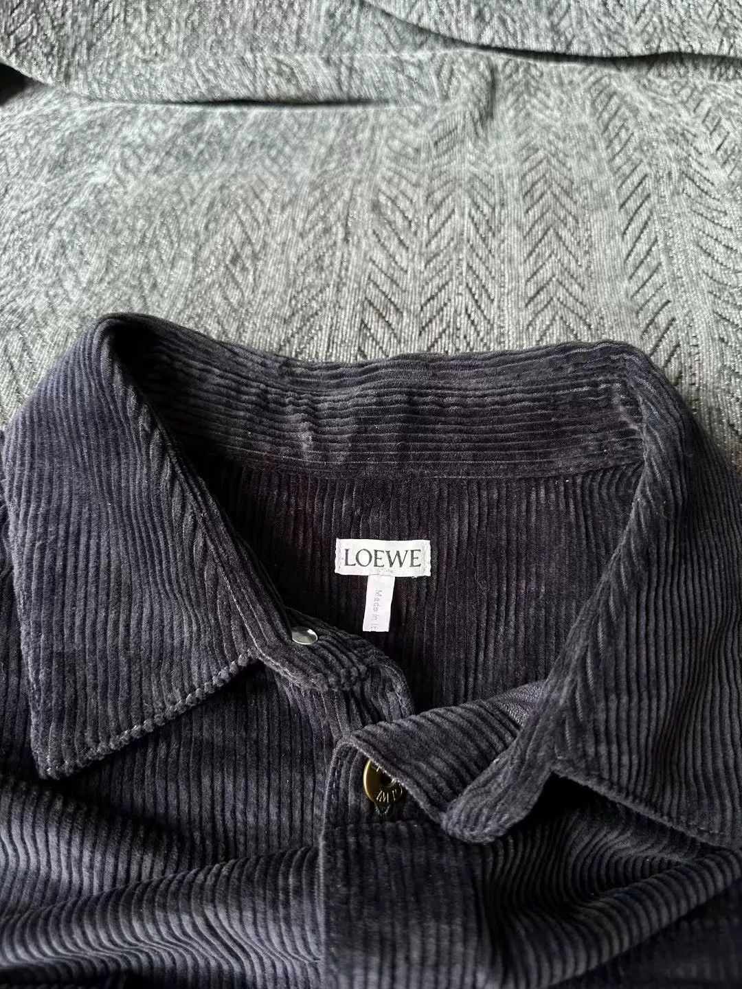Loewe Loewe Corduroy Outerwear Jacket Size US XL / EU 56 / 4 - 3 Thumbnail